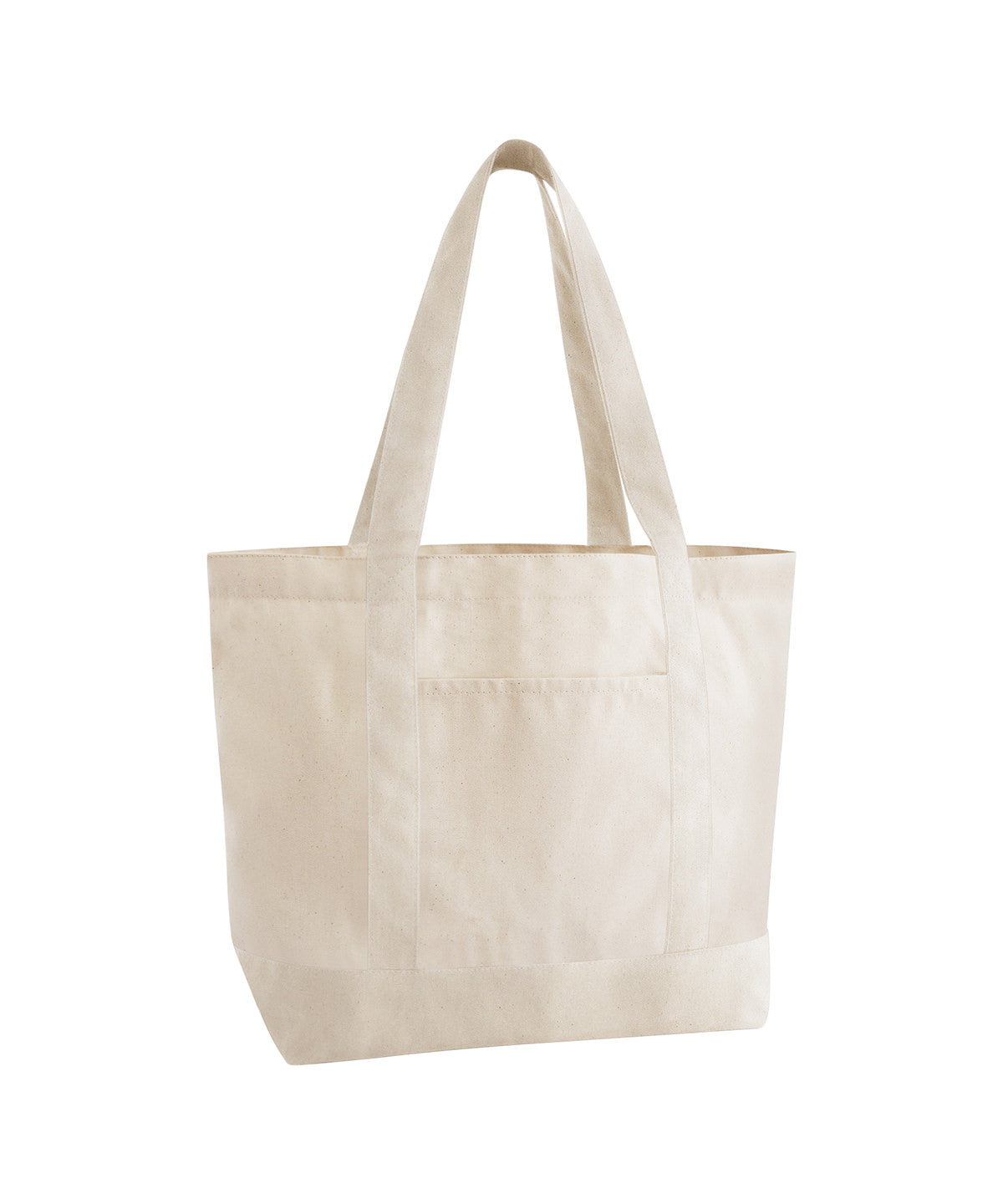 EarthAware® organic varsity shopper - WM804 - Natural One size - Customisable Bags