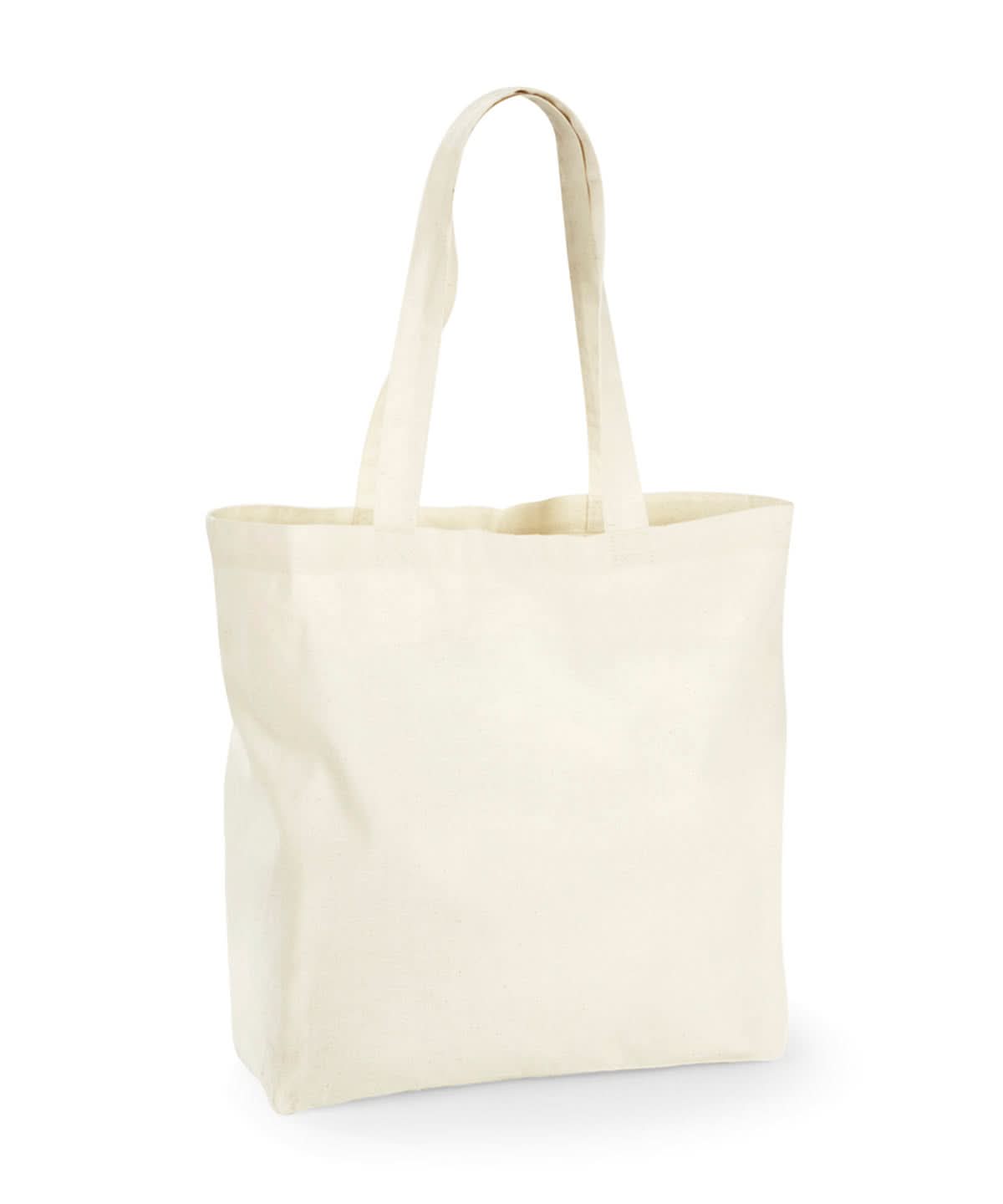 Westford Mill Recycled Cotton Maxi Tote WM925 - Natural One size - Customisable Bags