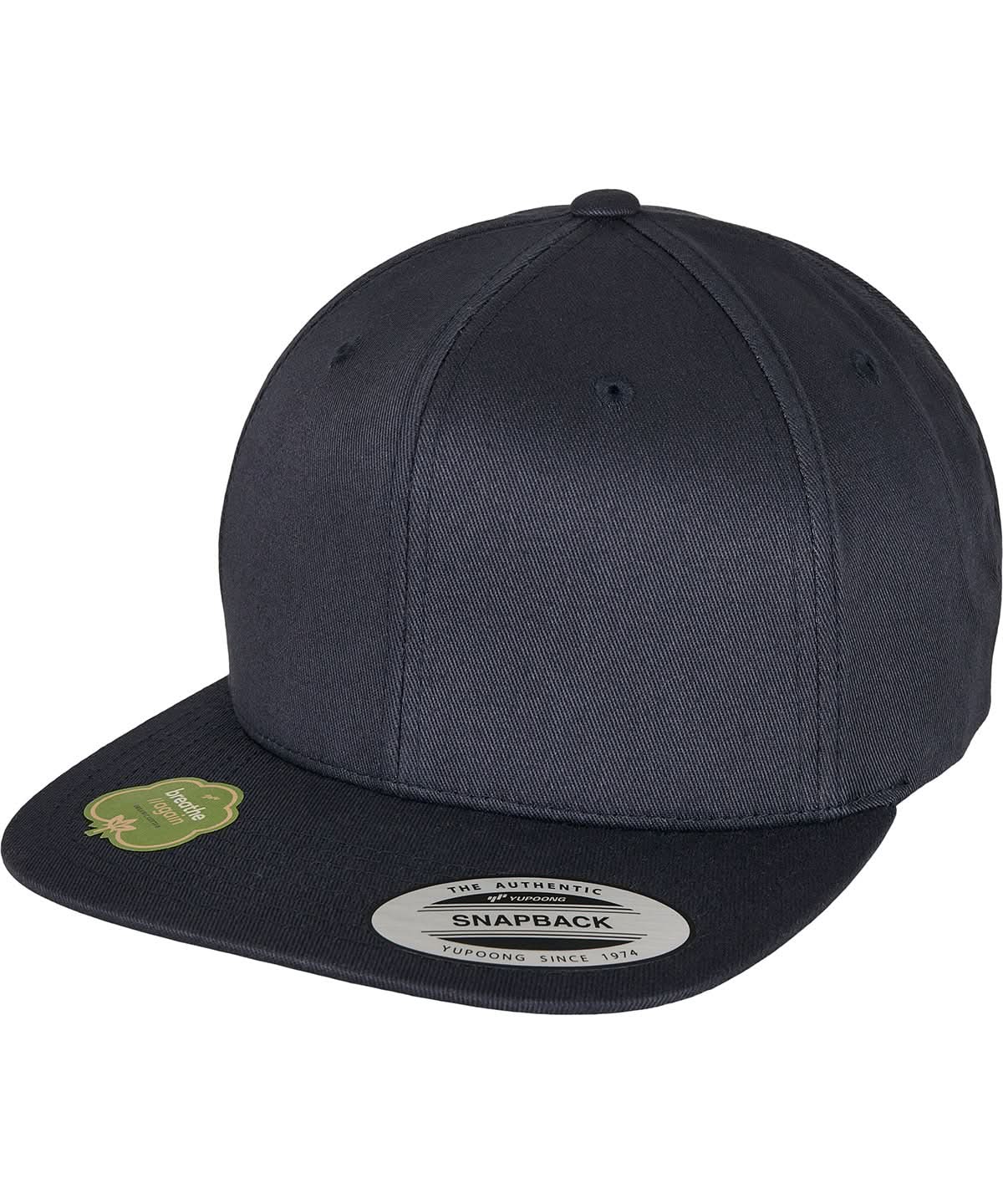 Flexfit By Yupoong Organic Cotton Snapback 6089Oc YP086 - Dark Navy One size - Customisable Caps