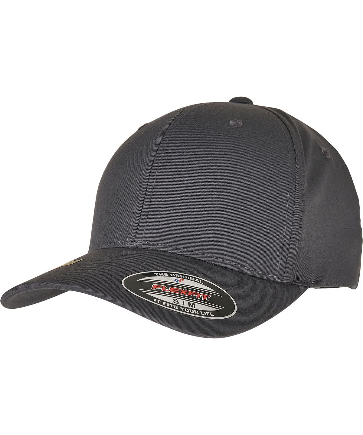 Flexfit By Yupoong Flexfit Recycled Polyester Cap YP174 - Light Charcoal - Customisable Caps