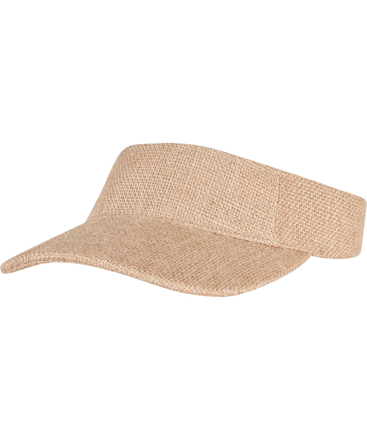 Flexfit By Yupoong Bast Visor Cap 8888Bv YP246 - Nature One size - Customisable Caps