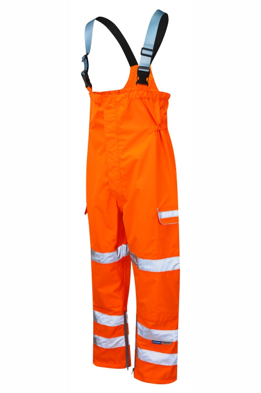 Salopettes Orange Recycled Content - PR504 - XL - Customisable Salopettes