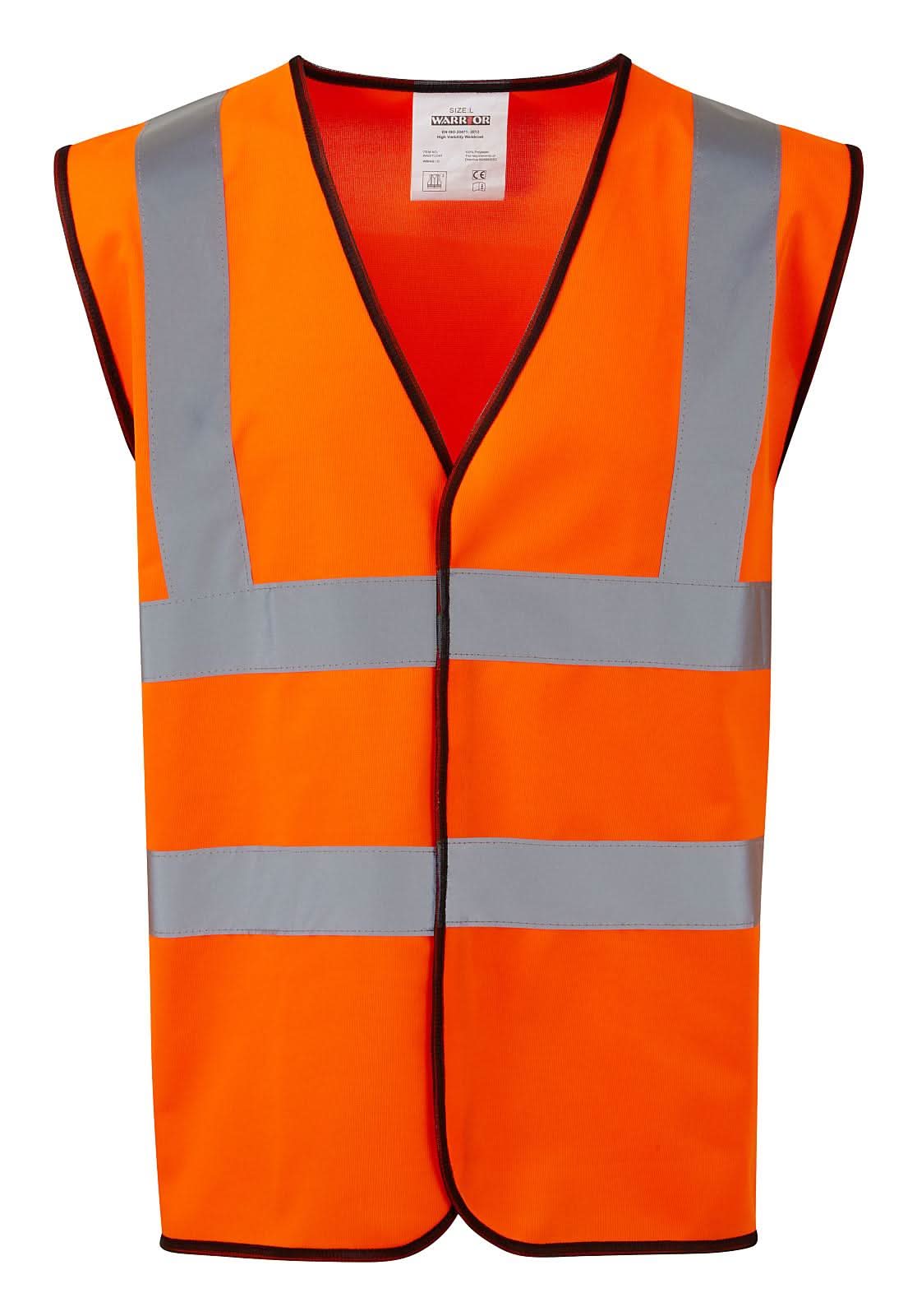 Hi Vis Vest 225 - Orange - Customisable Hi-Vis Vest