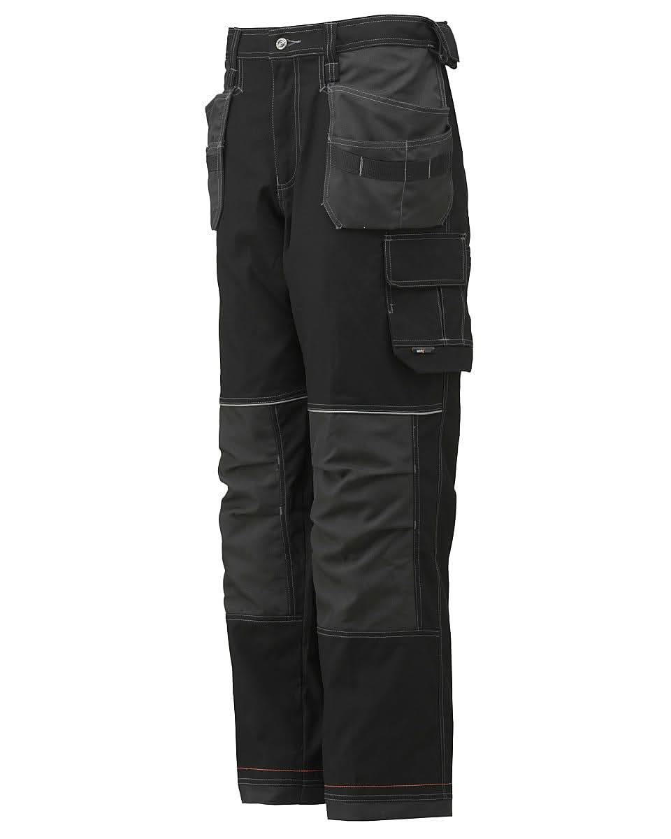 Helly Hansen Chelsea Construction Pants 76441R - Black Dark Grey - Customisable Shorts & Trousers