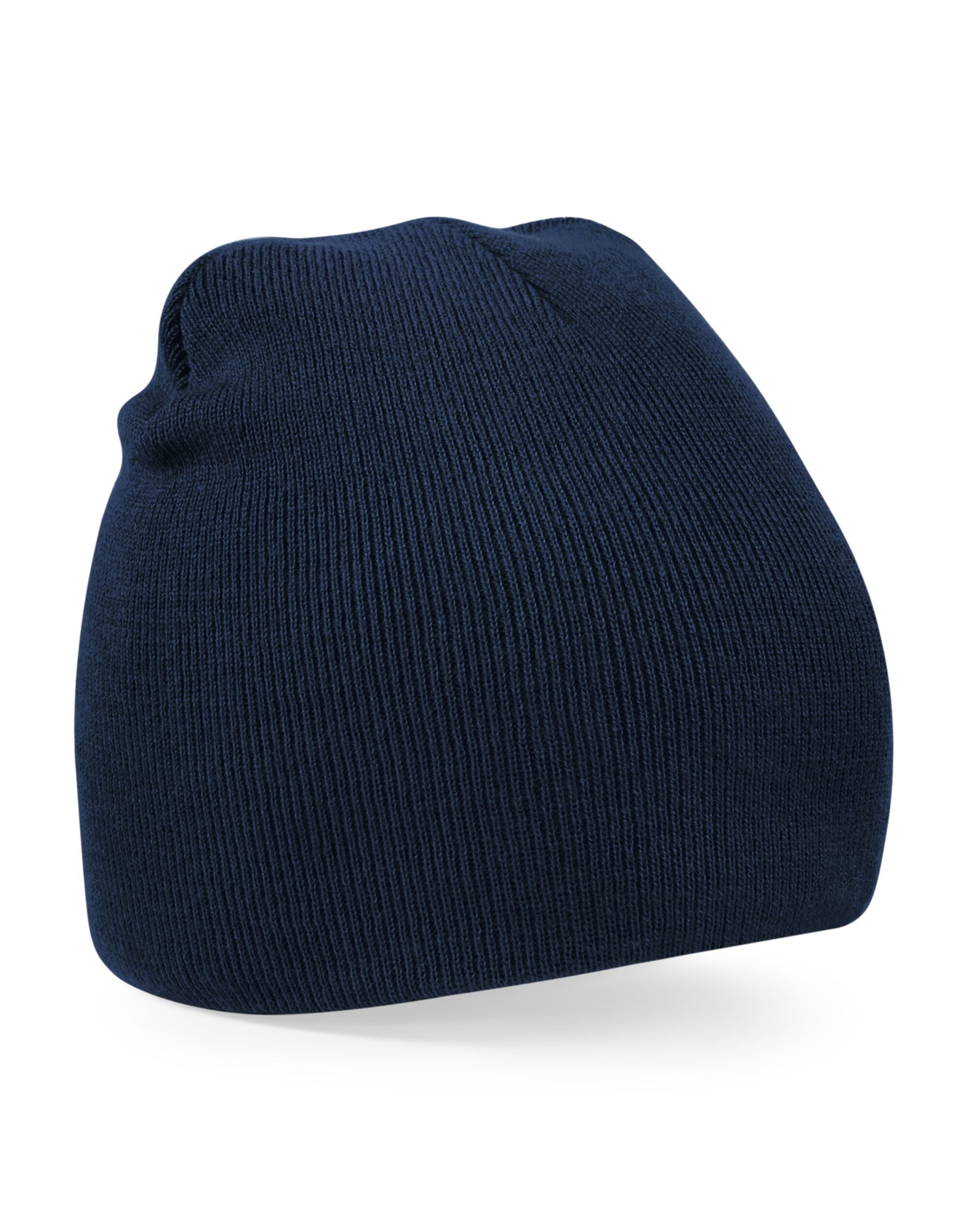 Beechfield Original Pull-On Beanie B44 - French Navy O S - Customisable Beanies
