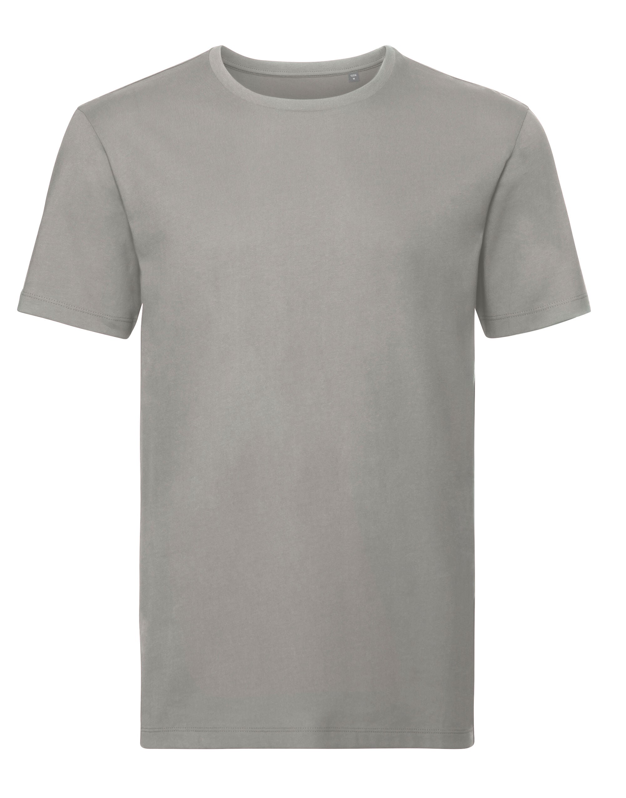 Russell Short Sleeve Collection Russell Short Sleeve Mens Pure Organic T R108M - Stone - Customisable T-Shirt