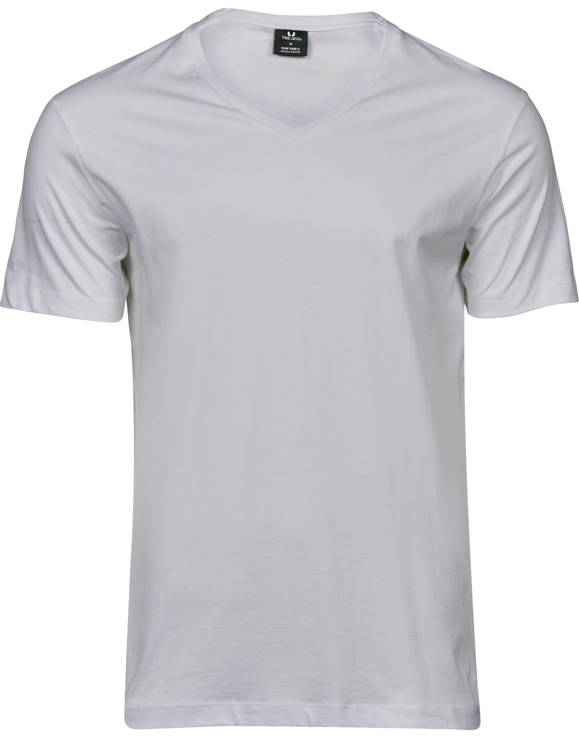 Tee Jays Fashion V-Neck Sof Tee TJ8006 - White - Customisable T-Shirt