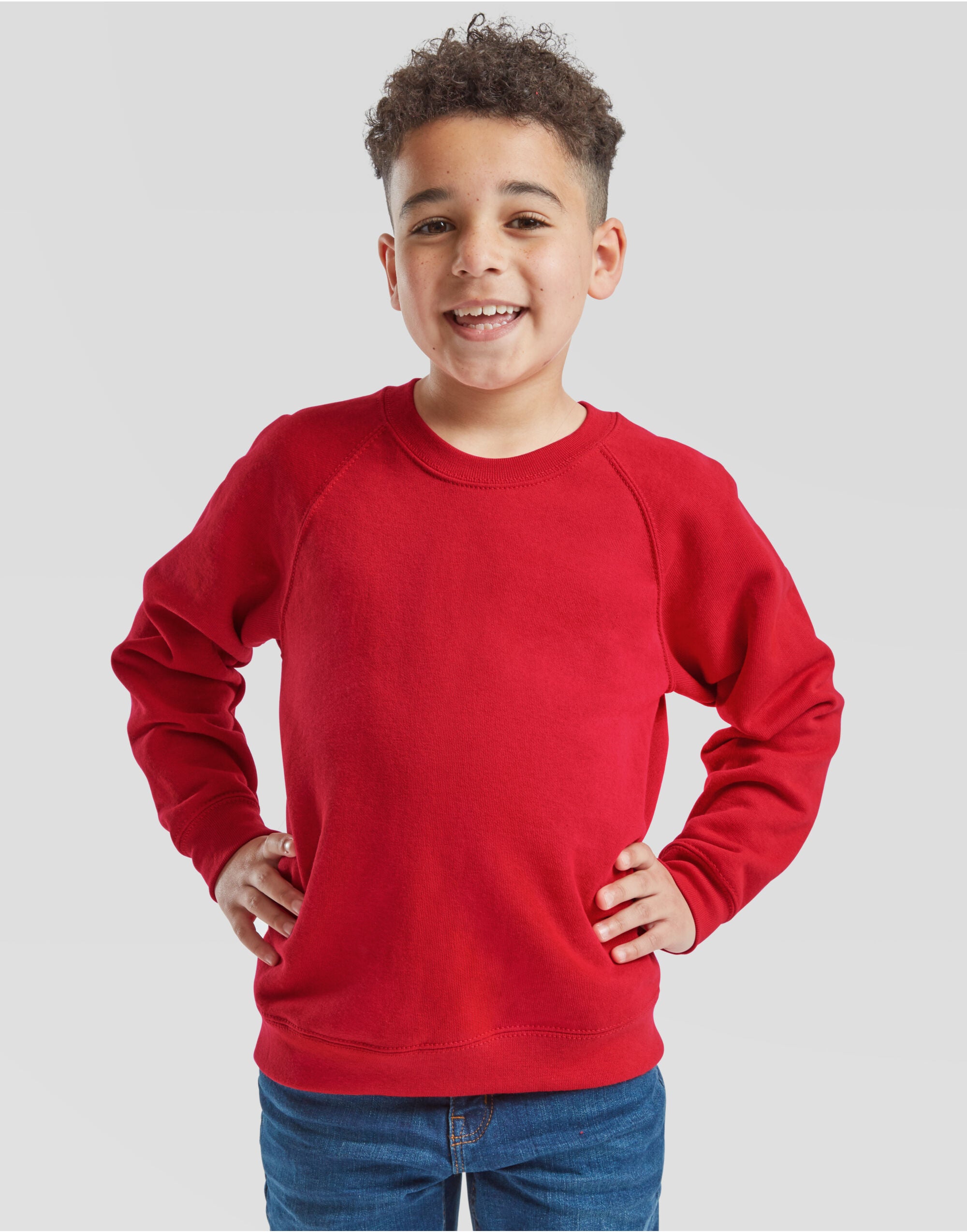 Kids Classic Raglan Sweat 62039 - - Customisable Sweatshirts