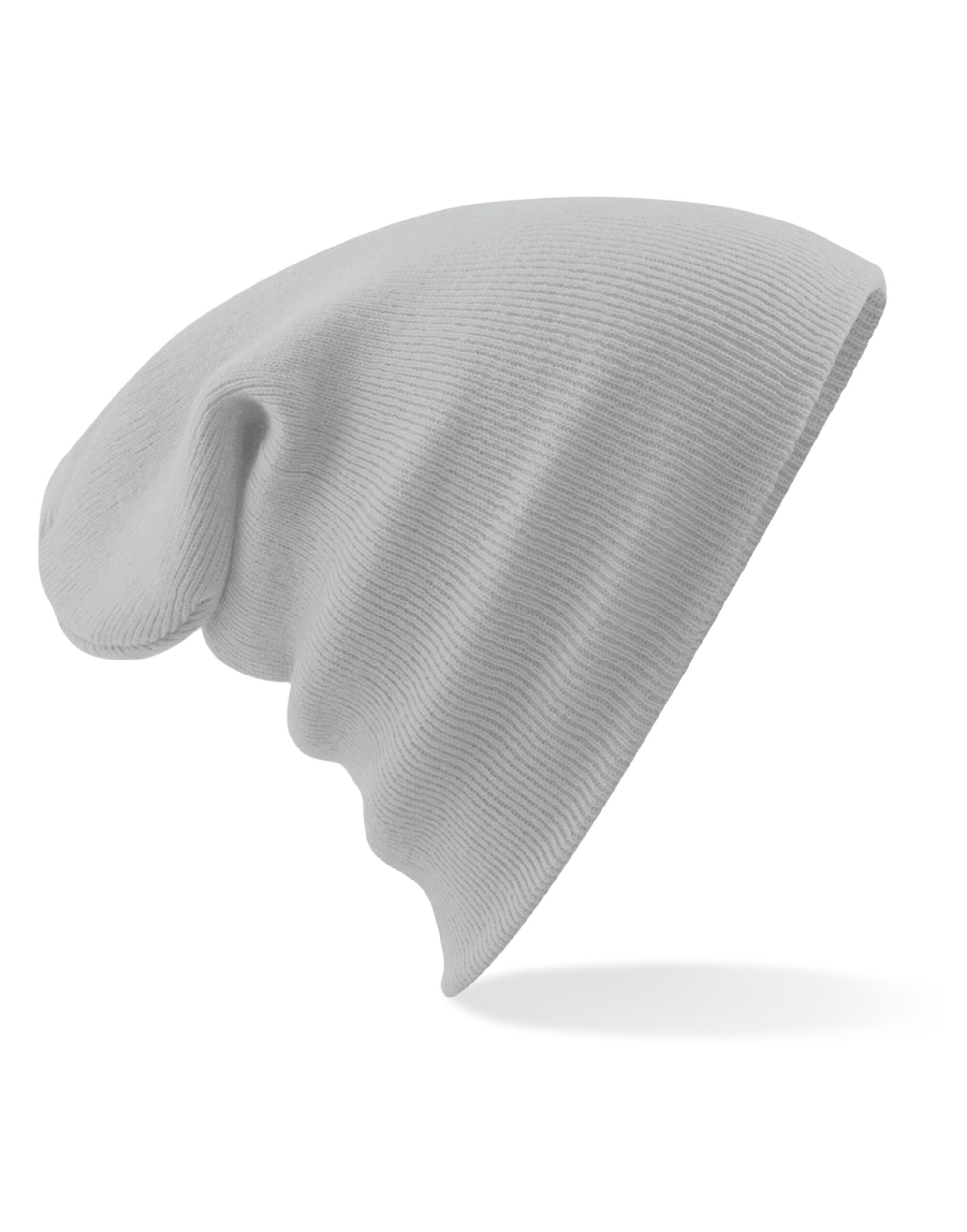 Beechfield Original Cuffed Beanie - B45 - Light Grey O S - Customisable Beanies