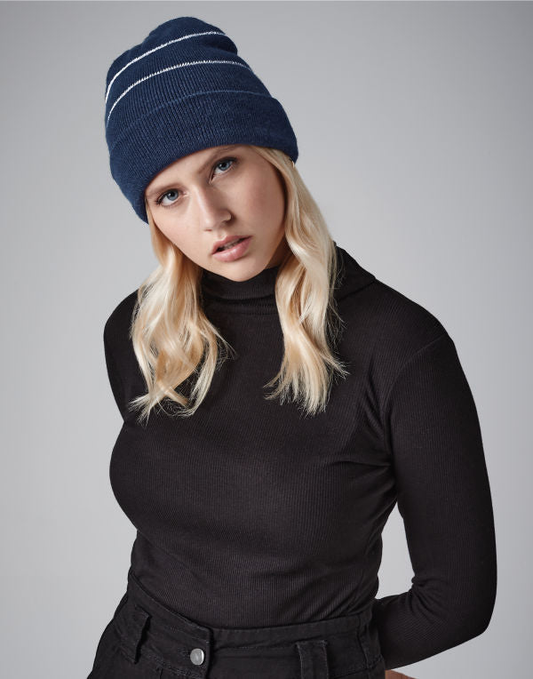Beechfield Enhanced-Viz Beanie B42 - Fluoresent Yellow O S - Customisable Beanies