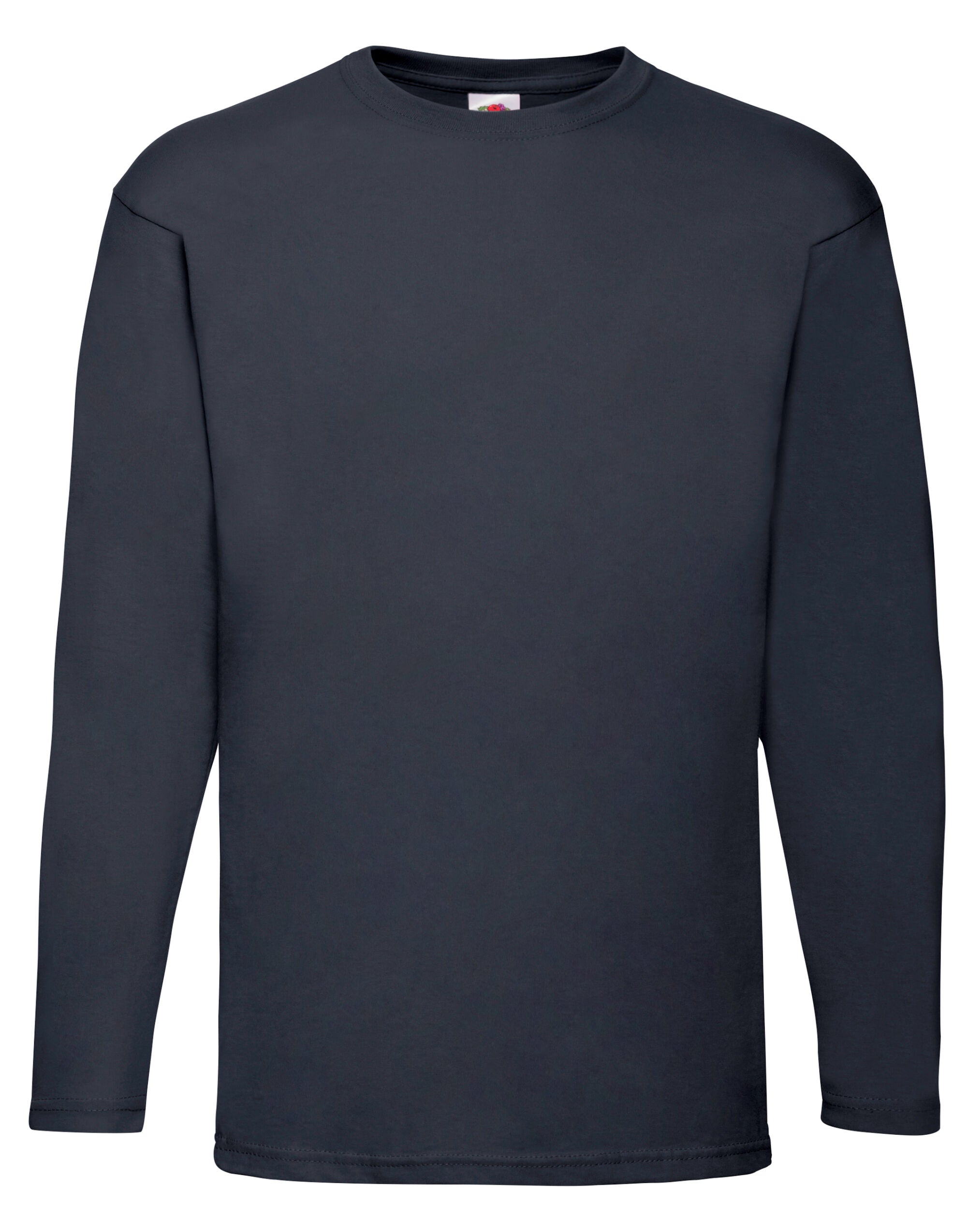 Mens Valueweight Long Sleeve T 61038 - Deep Navy - Customisable T-Shirt