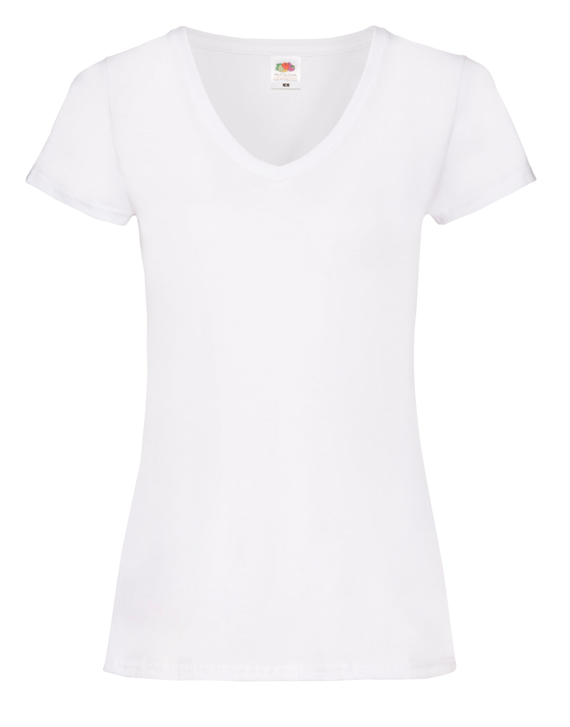Ladies Valueweight V Neck T 61398 - - Customisable T-Shirt
