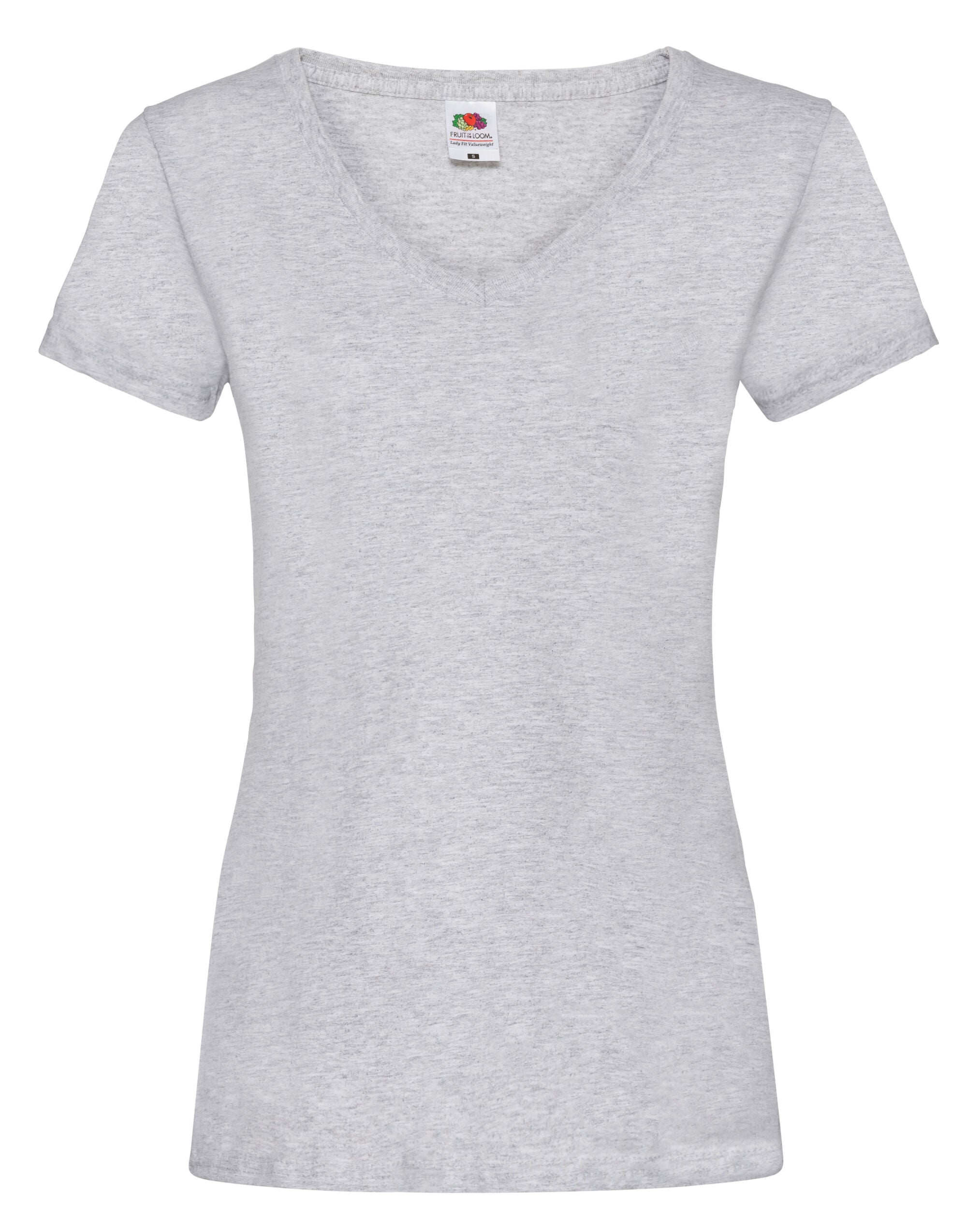 Ladies Valueweight V Neck T 61398 - - Customisable T-Shirt
