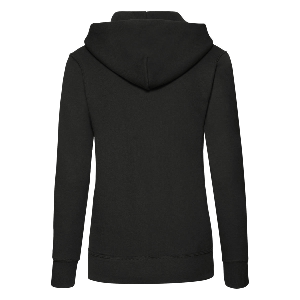 FOTL Ladies Classic Hooded Sweat 62038 - Black - Customisable Sweatshirts