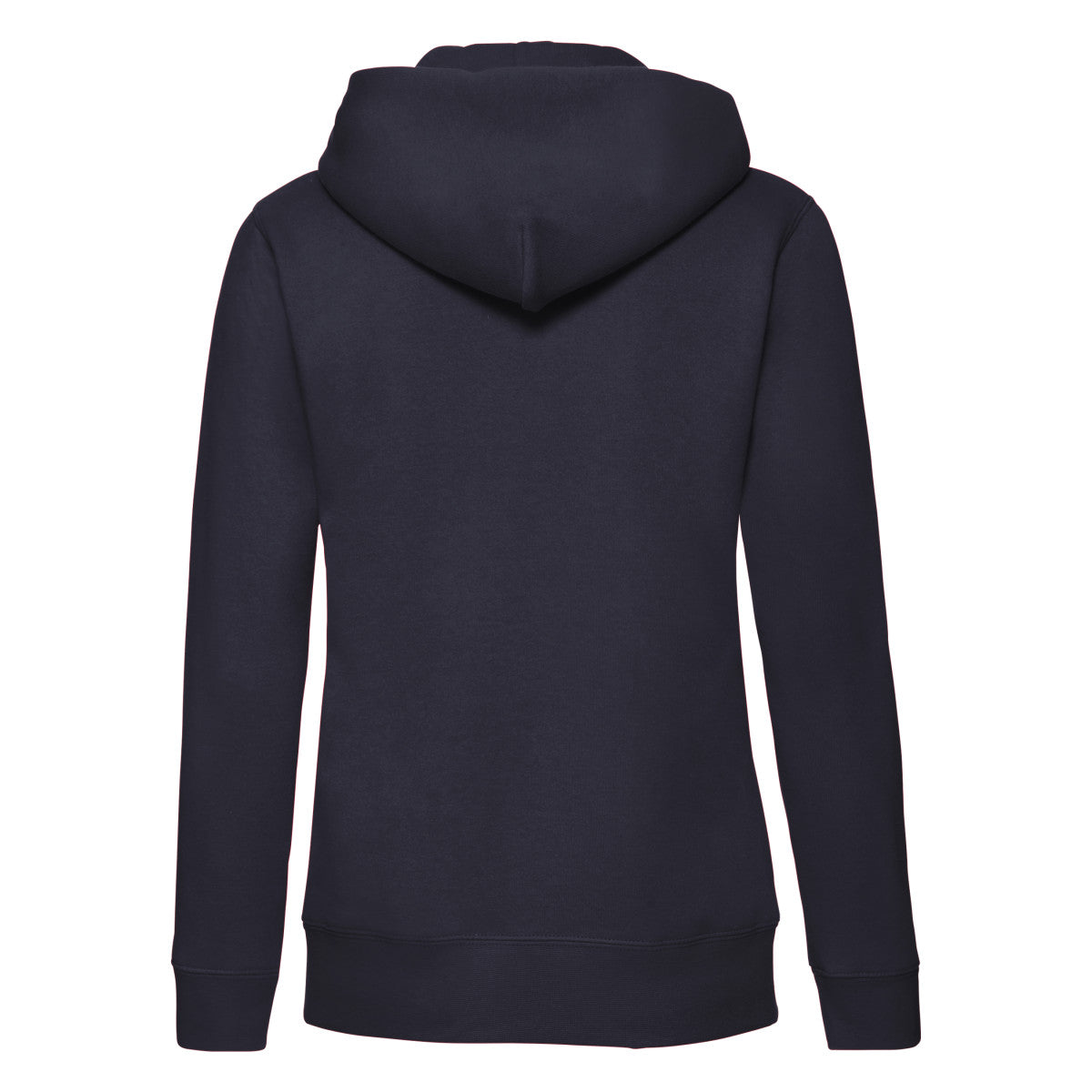 Ladies Premium Hooded Sweat Jacket 62118 - Deep Navy - Customisable Sweatshirts