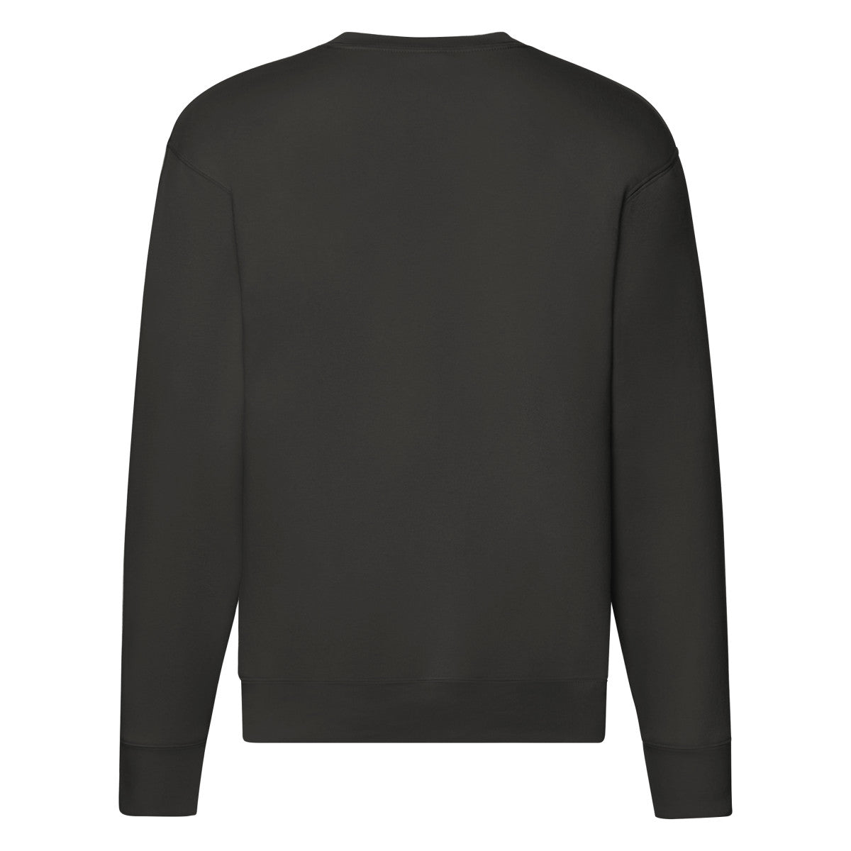 Mens Premium Set In Sweat 62154 - Charcoal - Customisable Sweatshirts