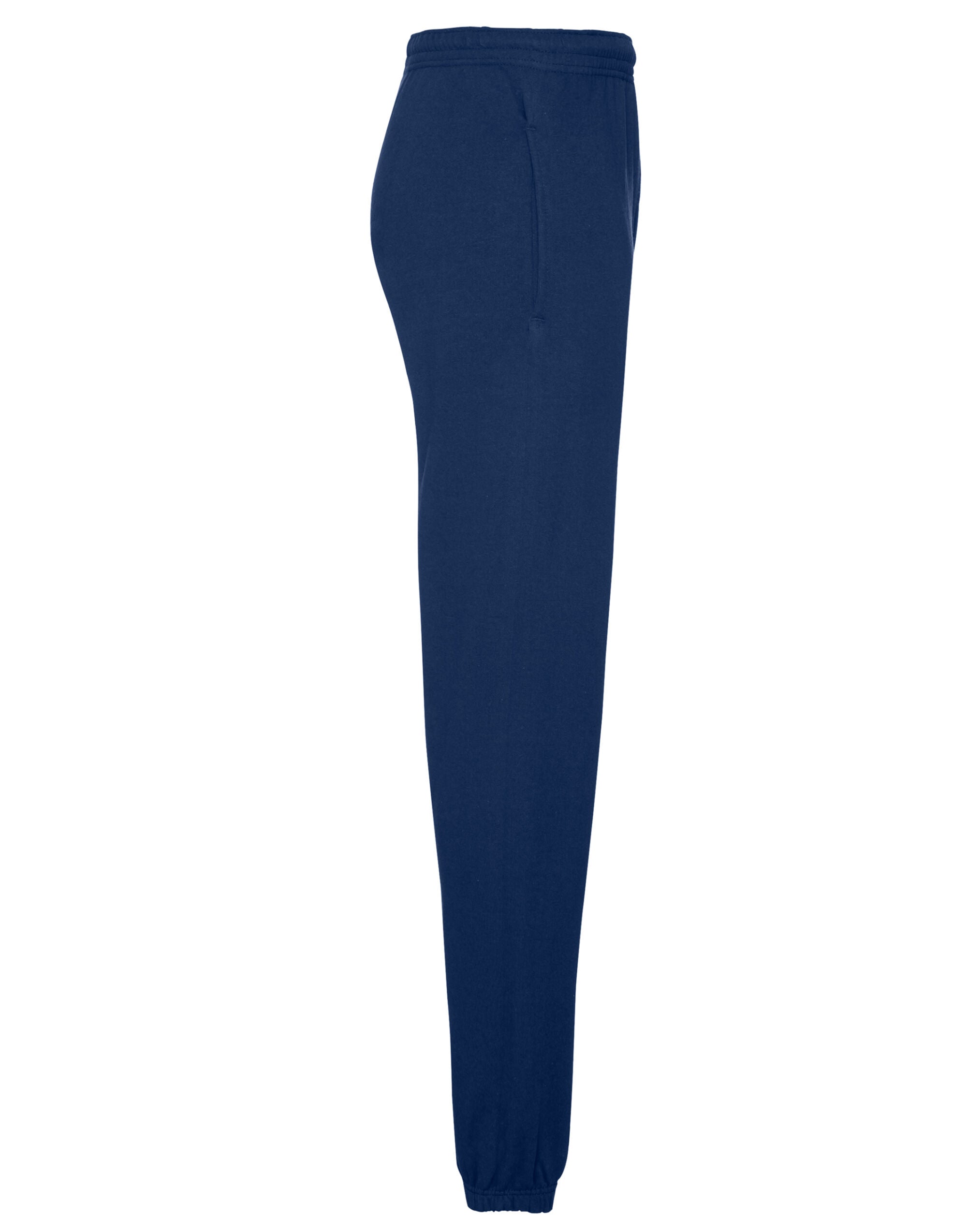 Mens Classic Elastic Cuff Jog Pants 64026 - Navy Blue - Customisable Joggers