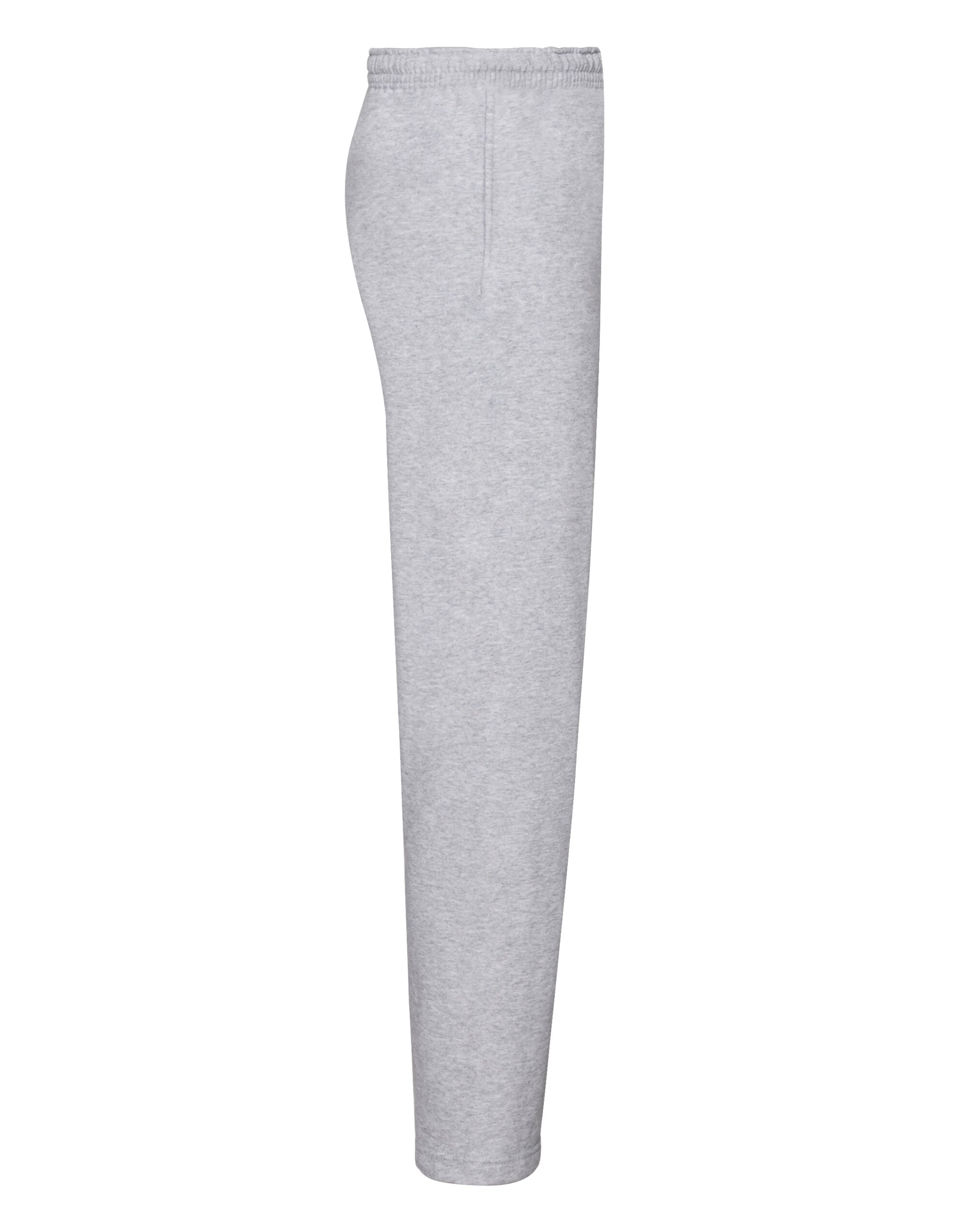 Mens Classic Open Hem Jog Pants 64032 - Heather Grey - Customisable Joggers
