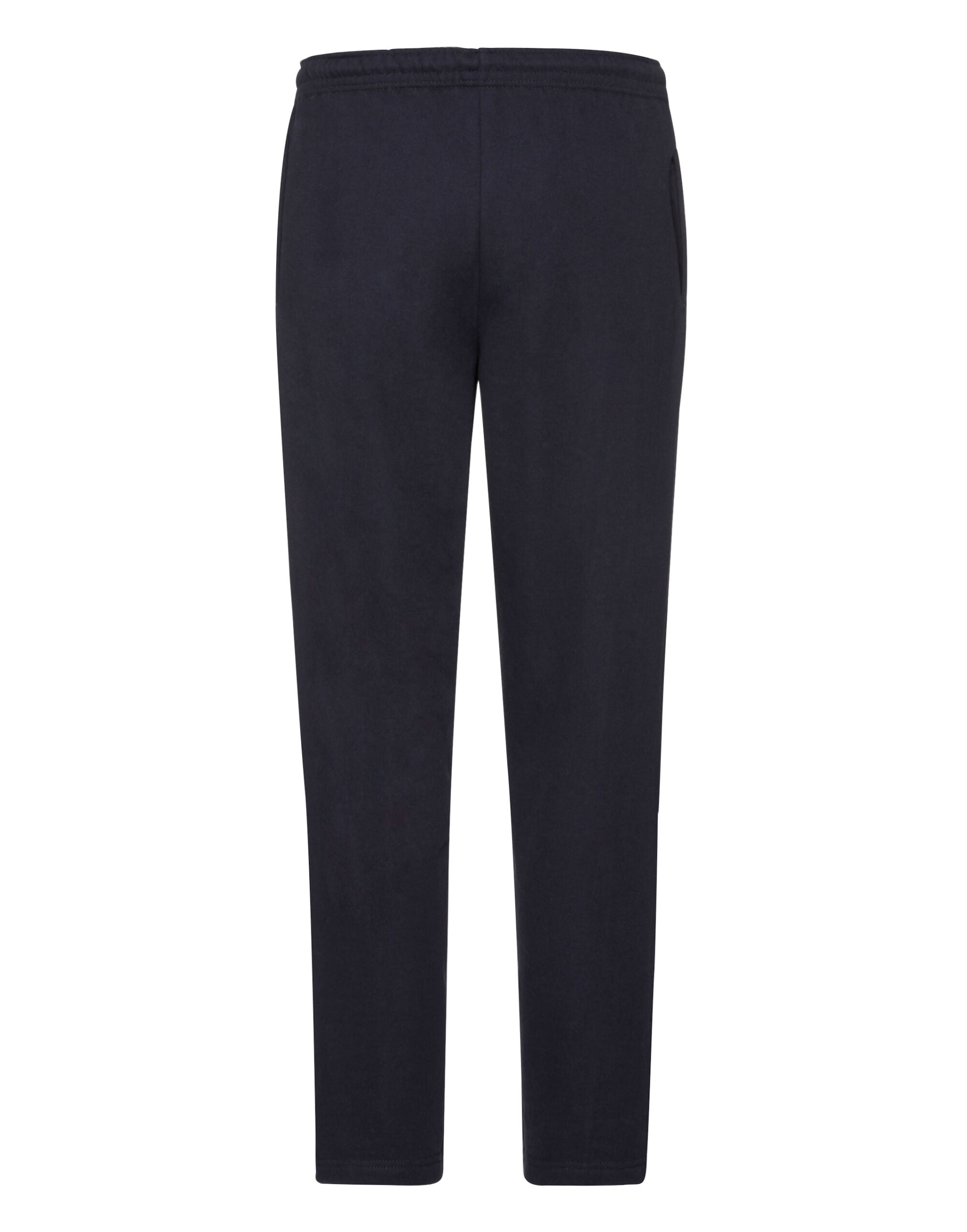 Mens Classic Open Hem Jog Pants 64032 - Deep Navy - Customisable Joggers