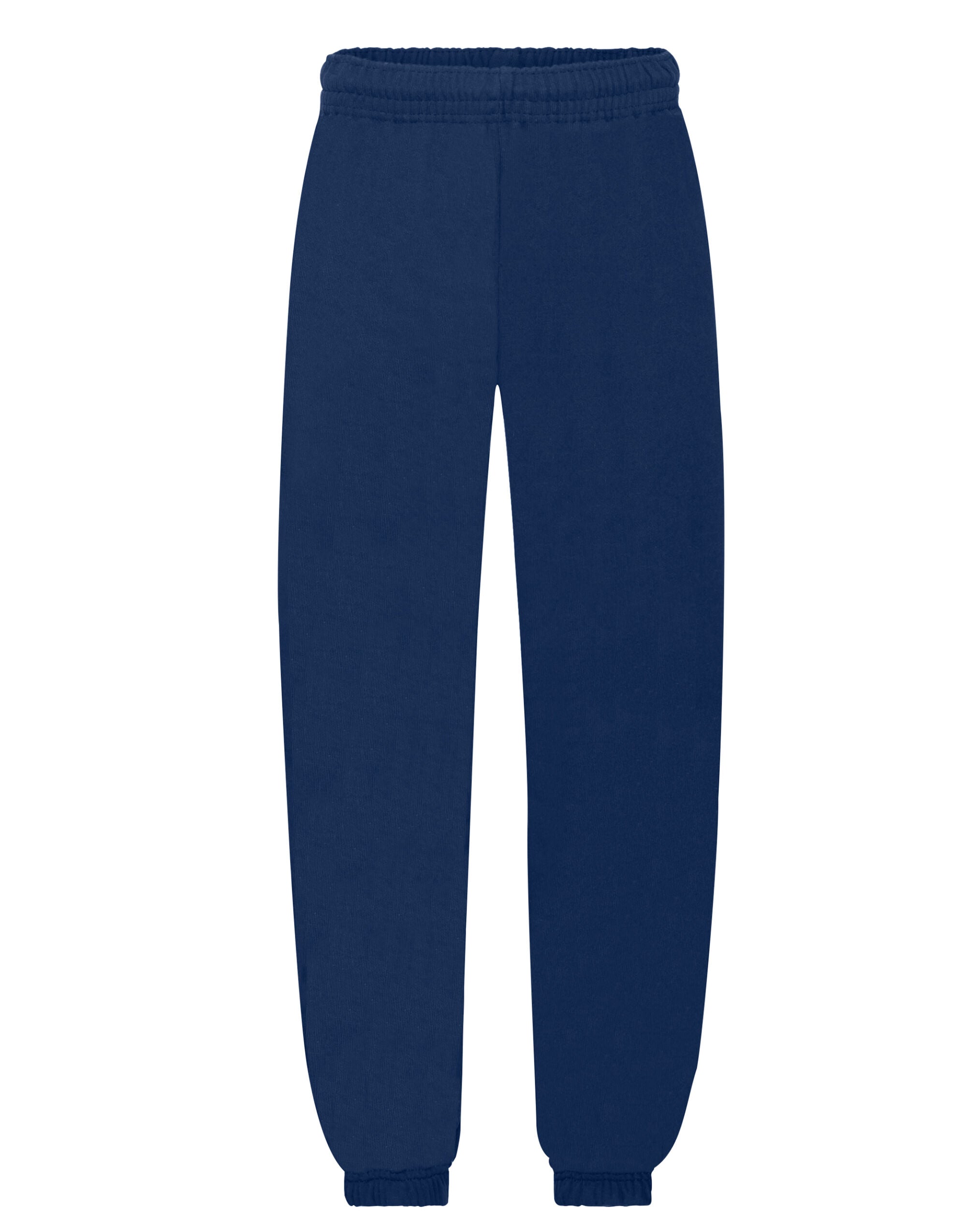 Kids Classic Elastic Cuff Jog Pants 64051 - Navy Blue - Customisable Joggers