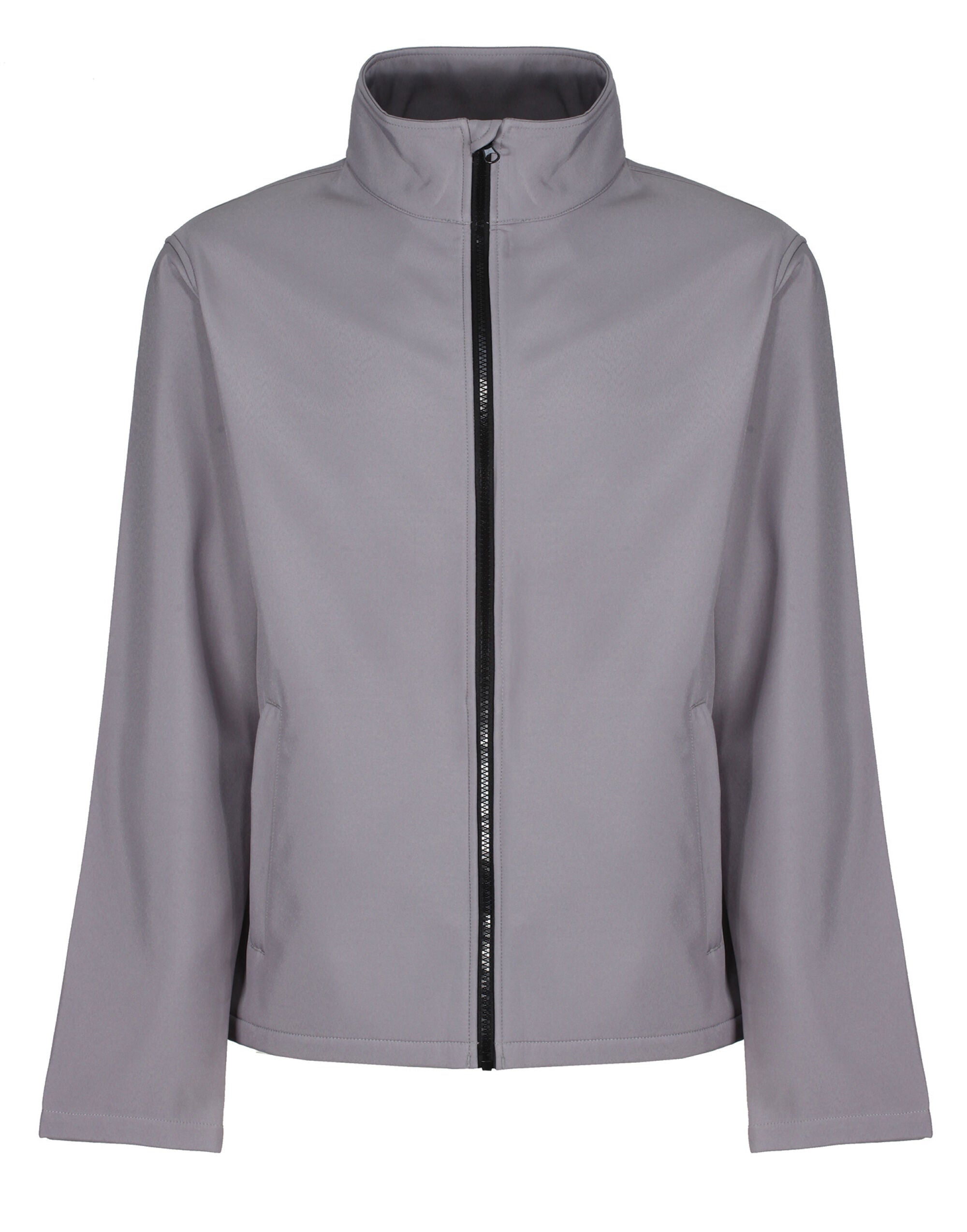12 x Regatta Ablaze Softshell Jackets + Free Logo - TRA628 - Rock Grey Black - Customisable Bundle
