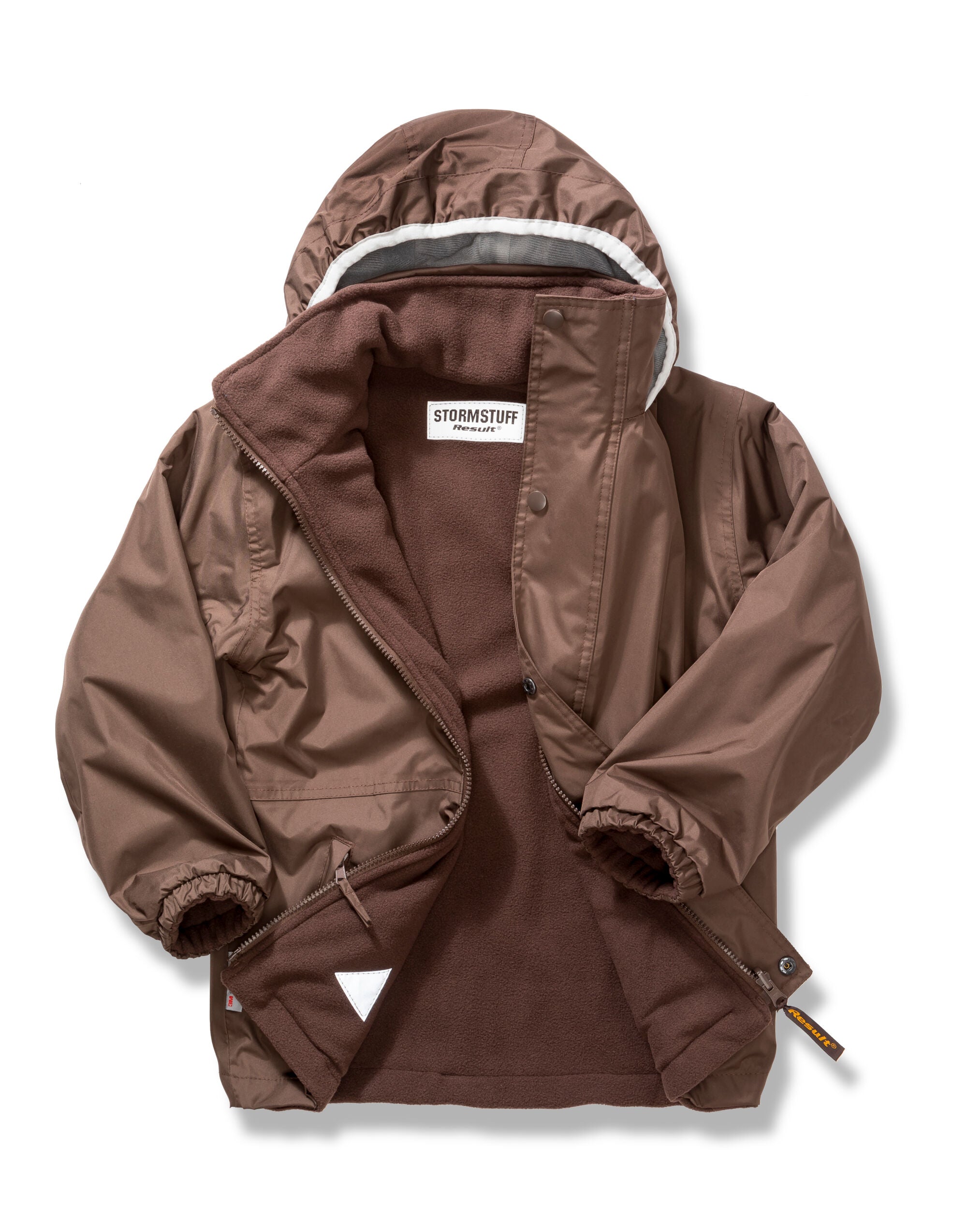 Result Junior Stormdri Jacket R160JY - Brown - Customisable Jacket