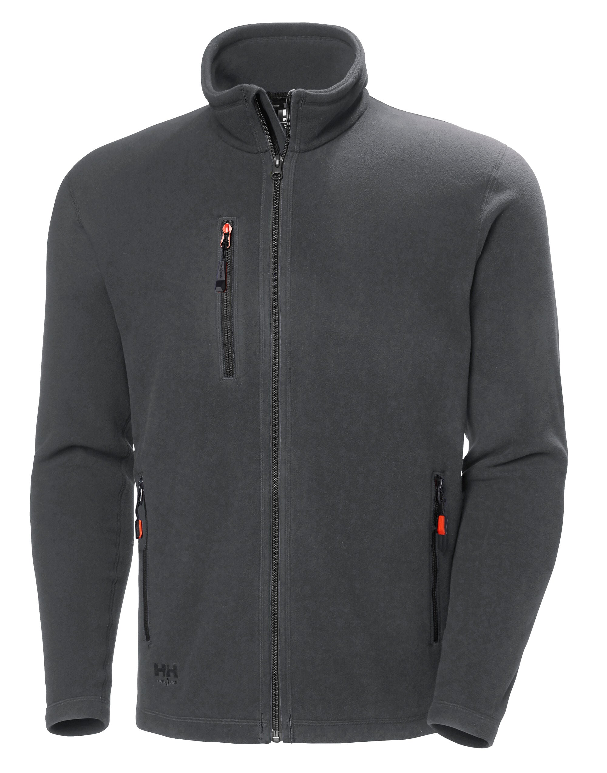 Helly Hansen Oxford Fleece Jacket 72026 - Dark Grey - Customisable Jacket
