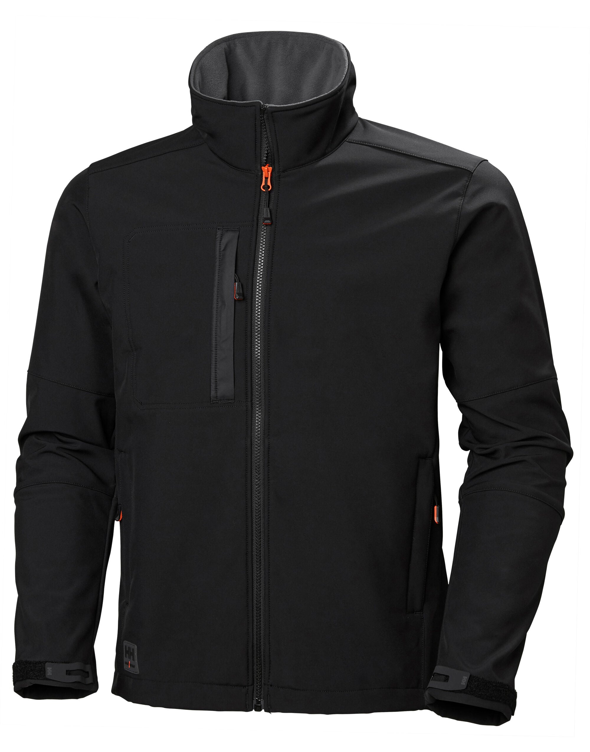 2 x Premium Quality Helly Hansen Kensington Hooded Softshell Jackets + Free Logo - 74231 - Black - Customisable Bundle
