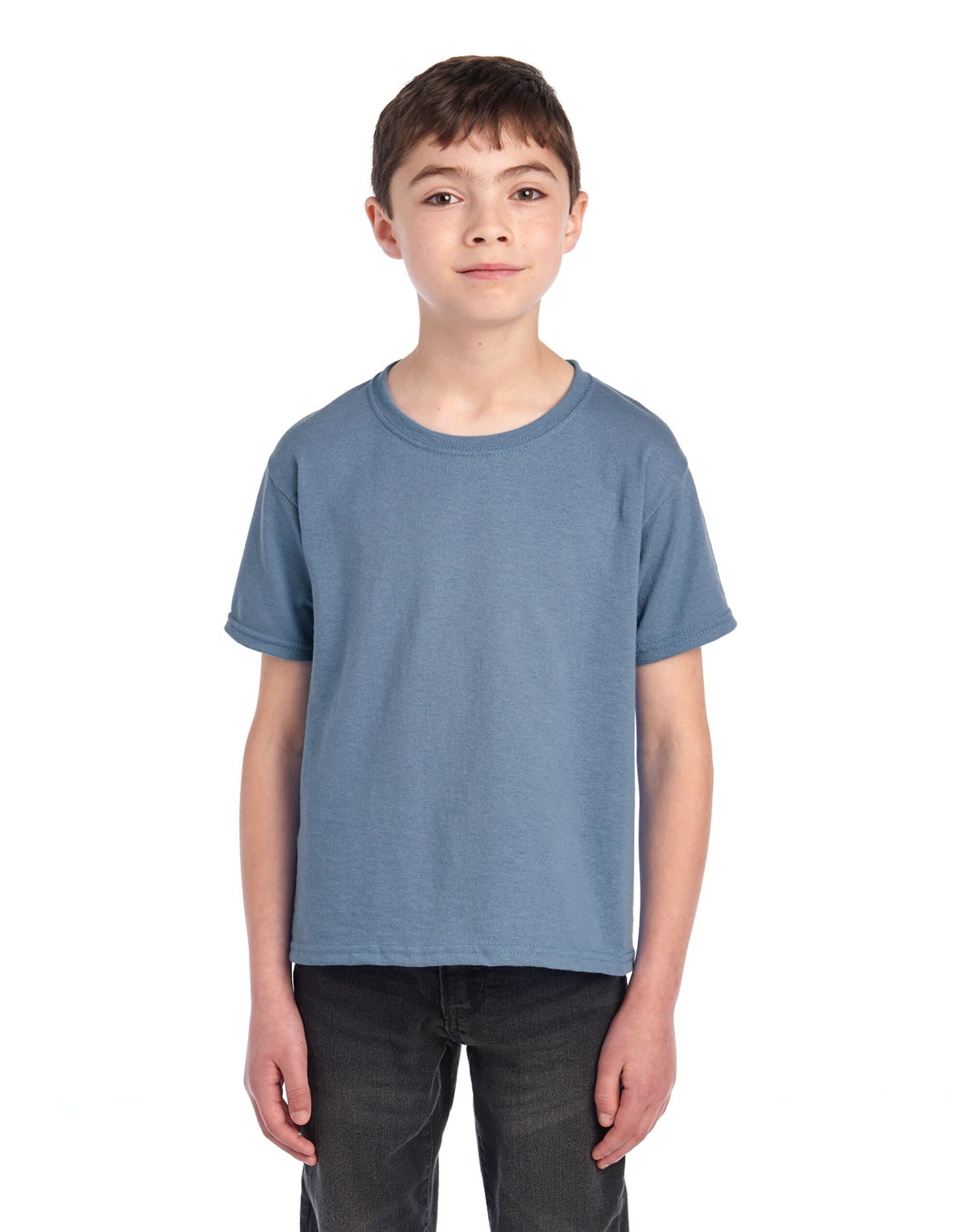 Jerzees Eco Youth Premium Organic T 0s470y0 - Mineral Blue - Customisable T-Shirt