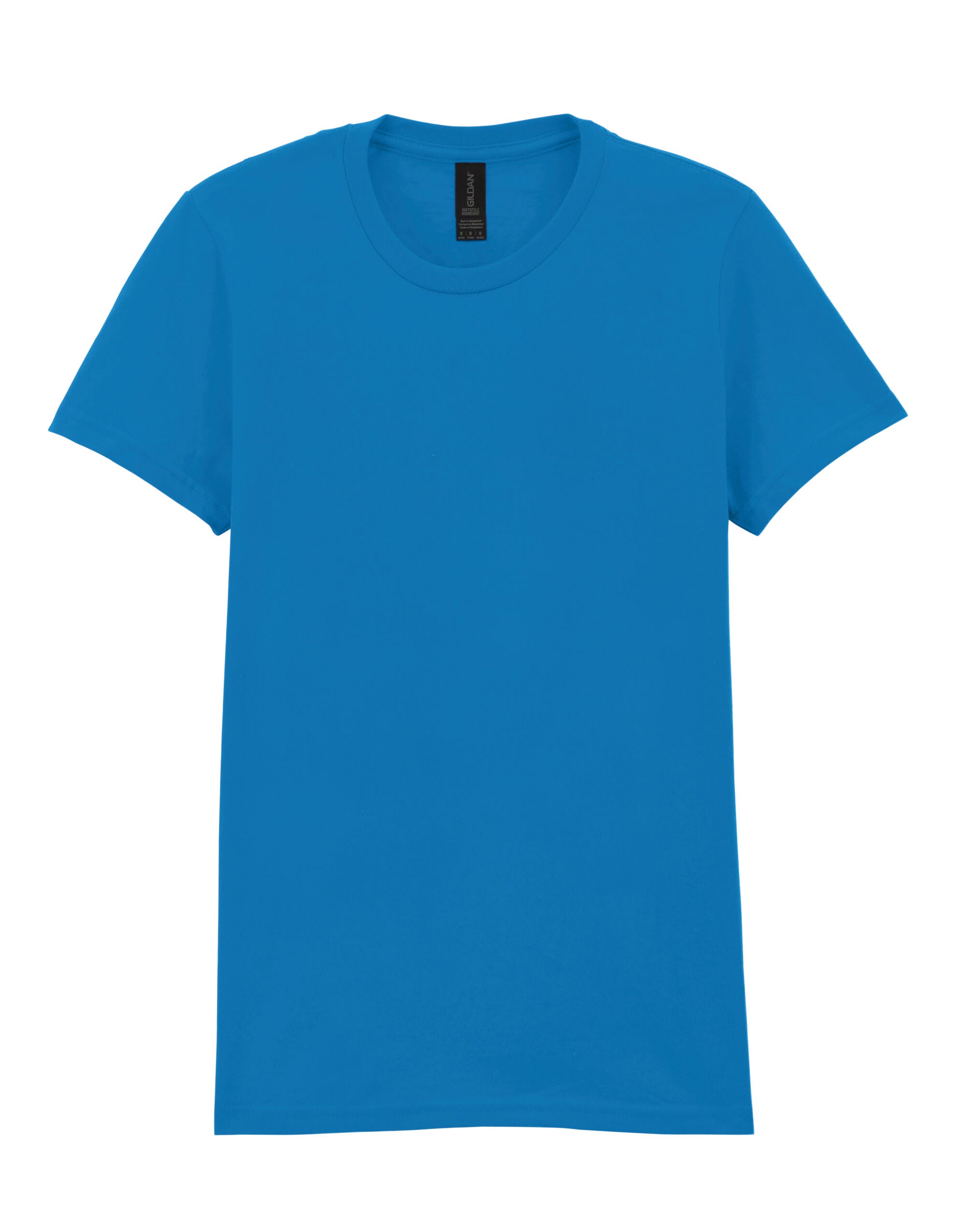 Gildan Softstyle Women’s Midweight T-Shirt 65000L - Sapphire - Customisable Shirts