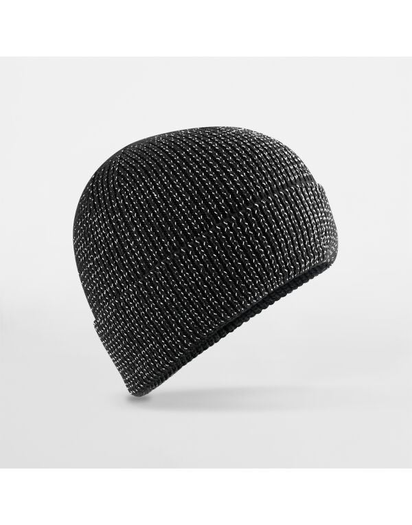 Streetlite Reflective Beanie - B325R - - Customisable Caps & Hats Etc