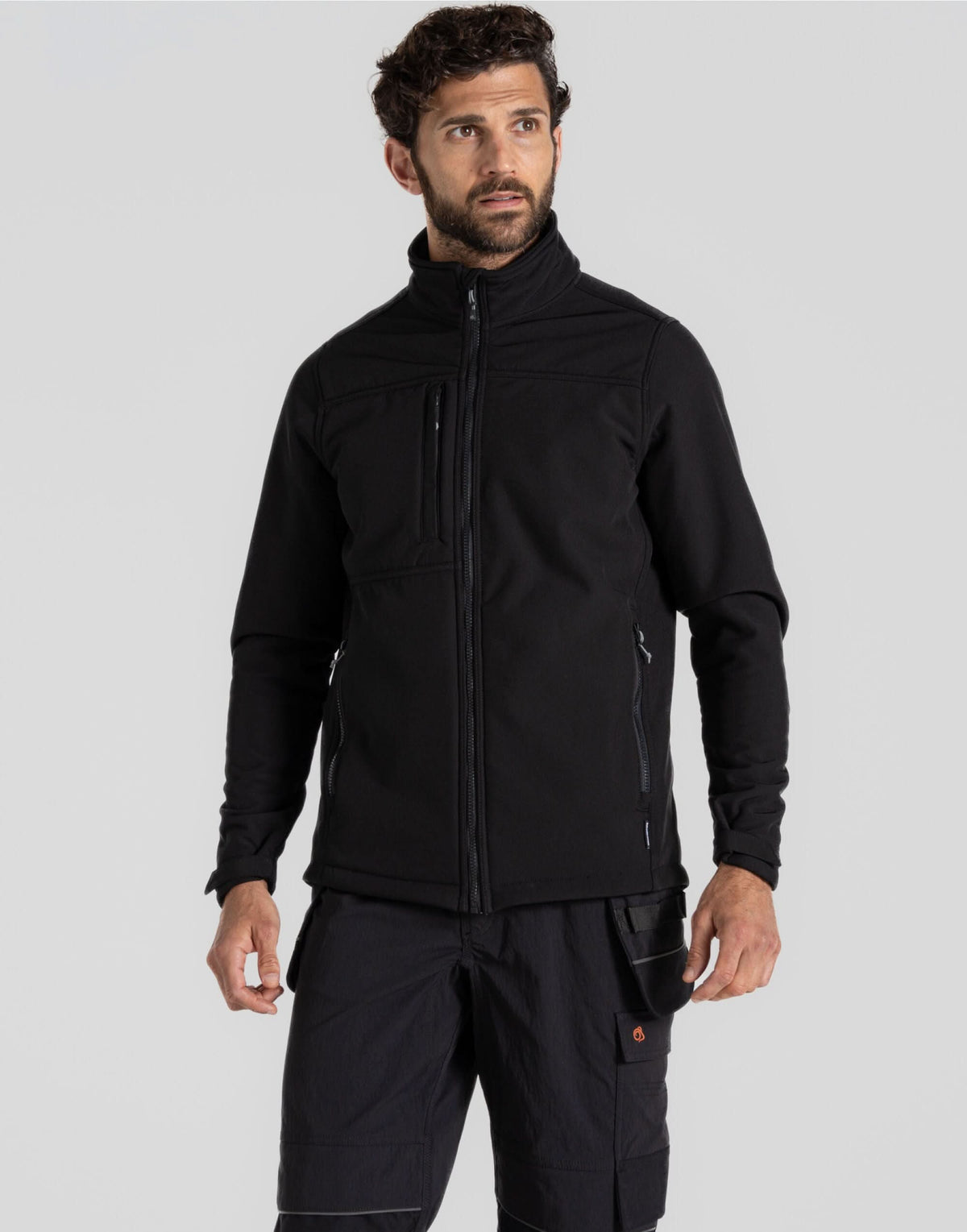 Workwear Whitby Softshell CEL006 - Black L - Customisable Workwear