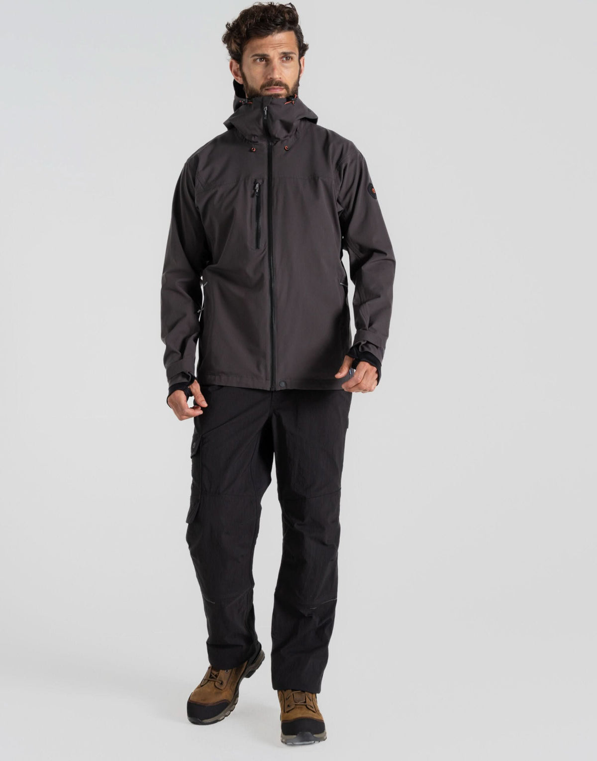 Workwear Richmond Stretch Jk - CEW012 - Carbon Grey XL - Customisable Workwear