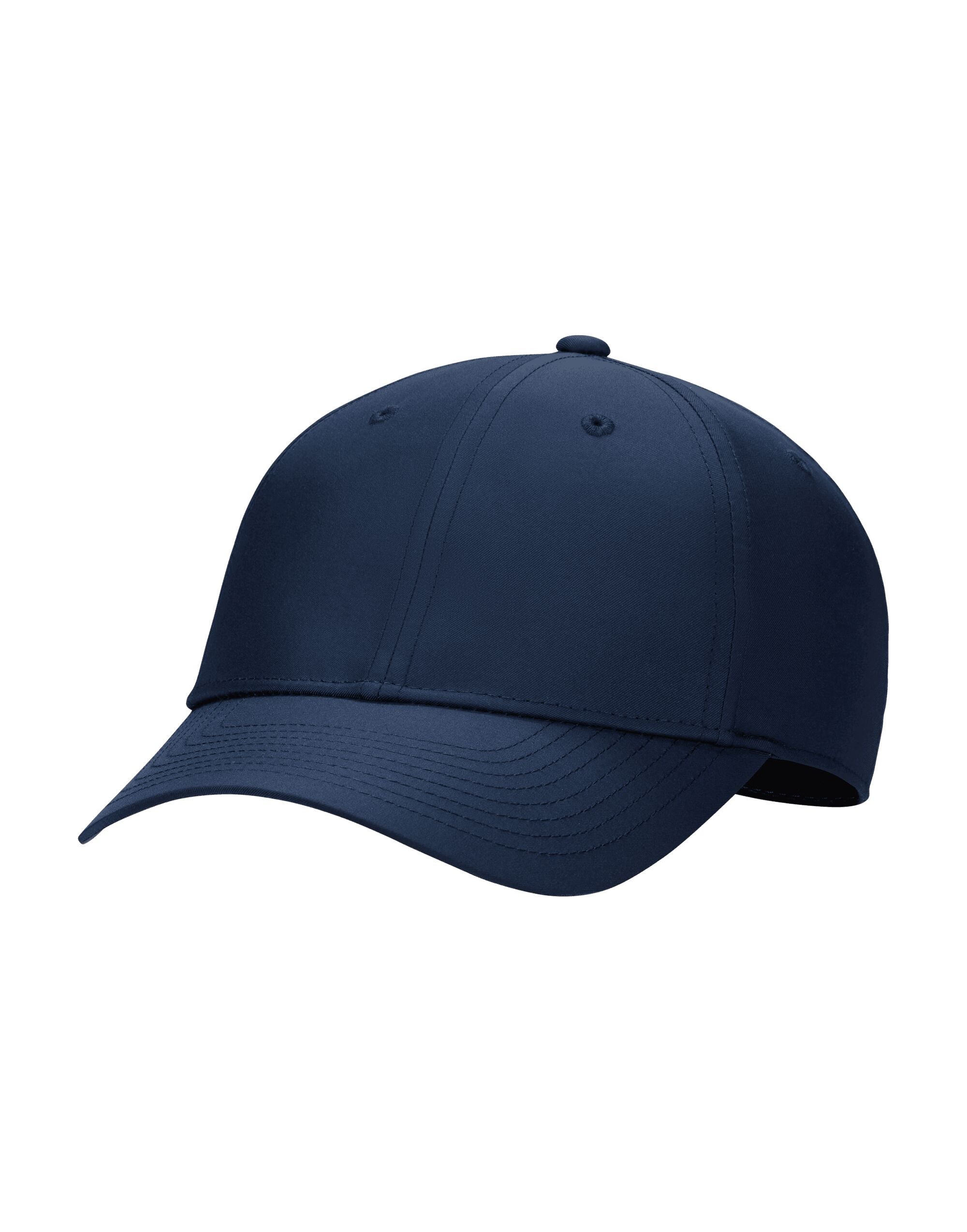 Nike Golf Nike DF Structured Blank Front Cap FB6452 - College Navy White O S - Customisable Caps