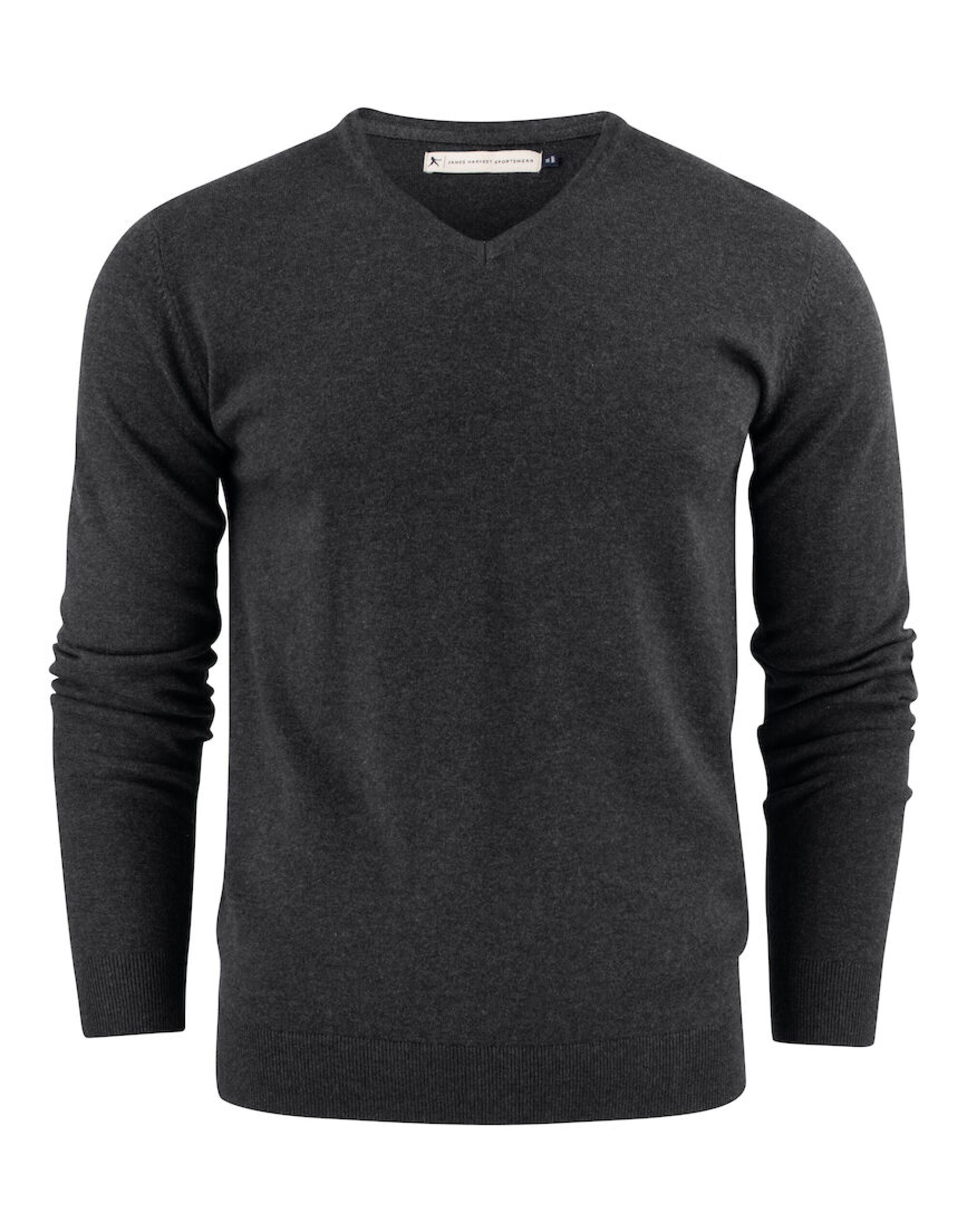 James Harvest Ashland V-Neck Knit Sweat HAR2112507 - - Customisable Sweatshirts
