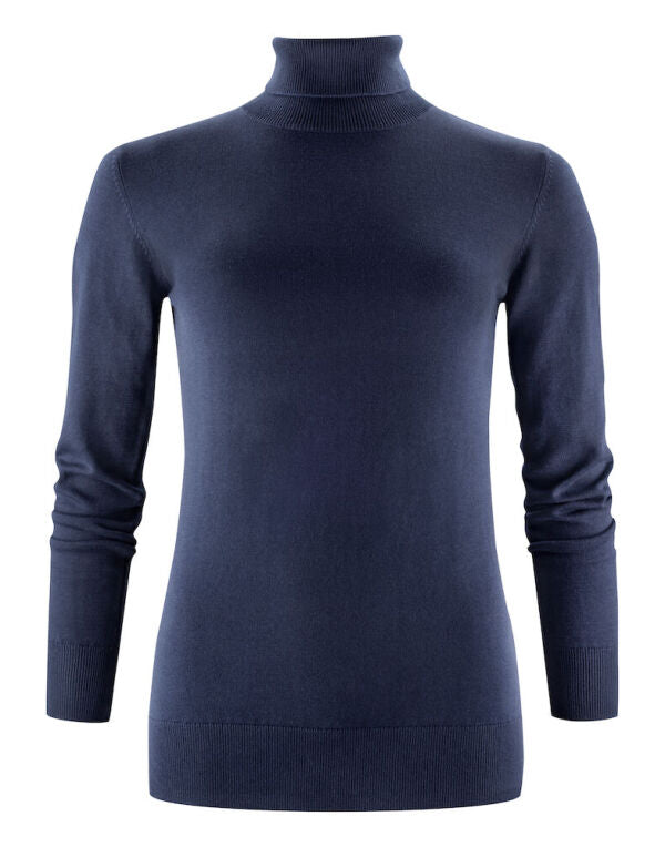 James Harvest Ashland Ladies Turtle Neck HAR2122510 - Black S - Customisable Sweatshirts