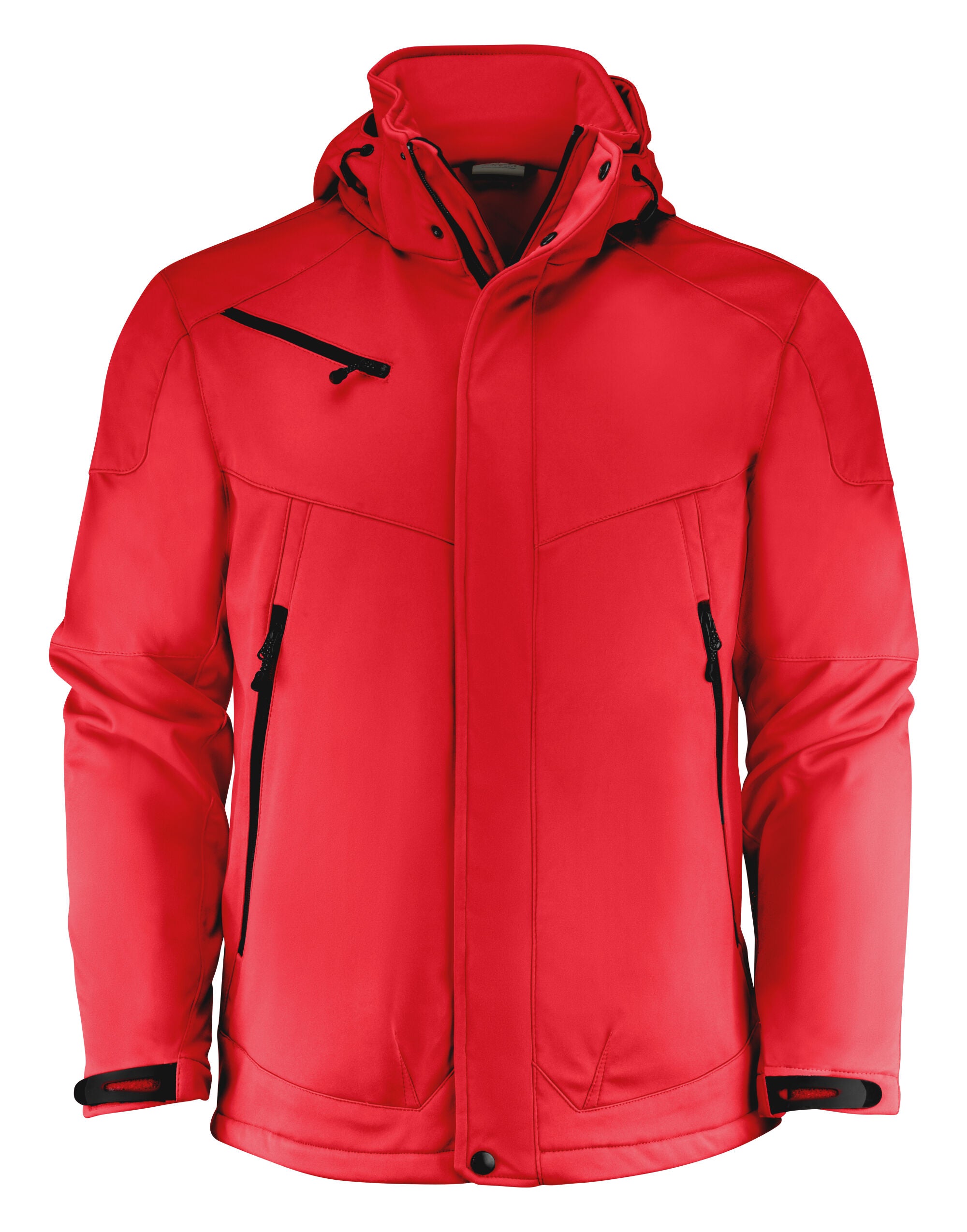 Printer Essentials Men Skeleton Softshel pe2261035 - Red - Customisable Outerwear