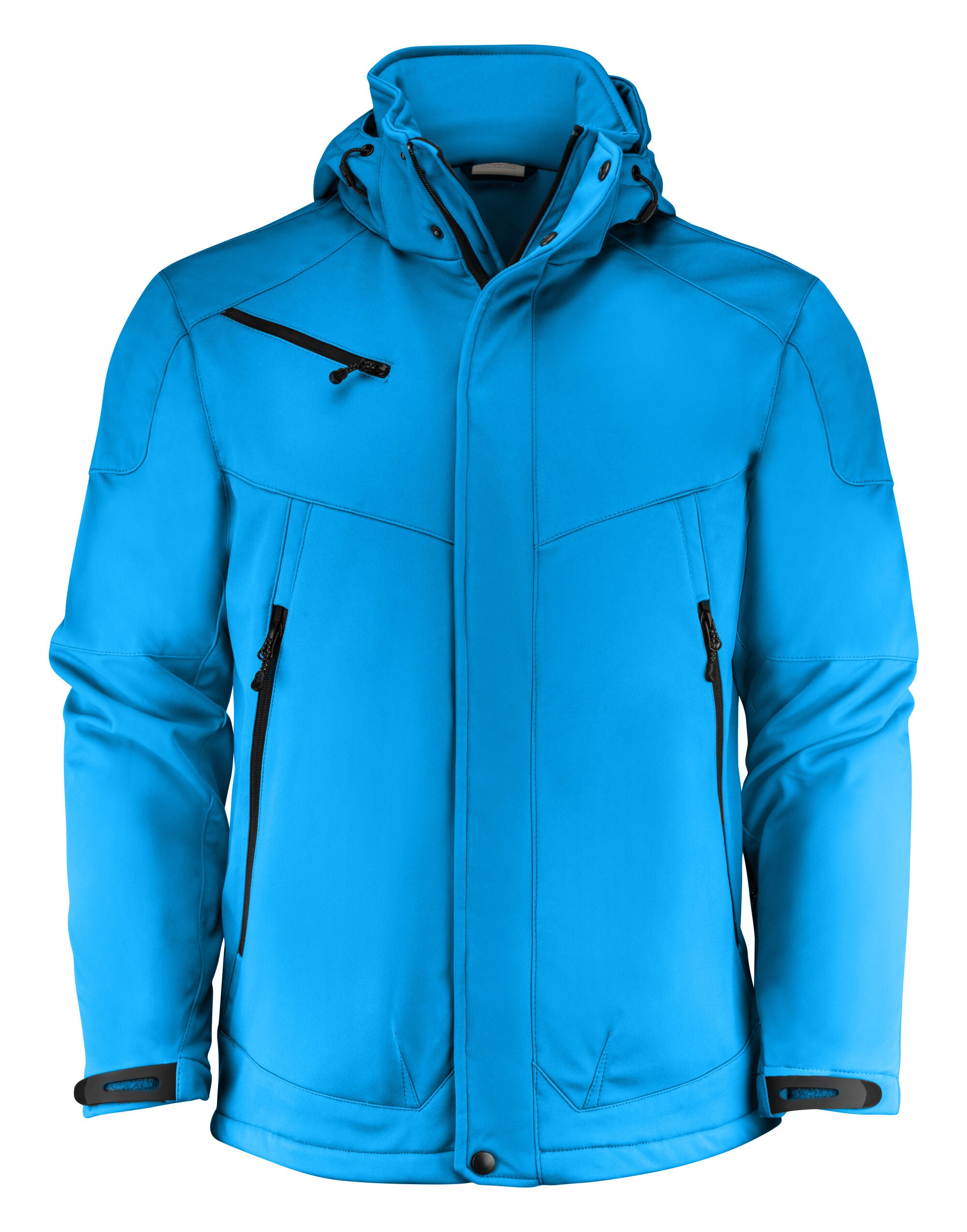 Printer Essentials Men Skeleton Softshel pe2261035 - Ocean Blue - Customisable Outerwear