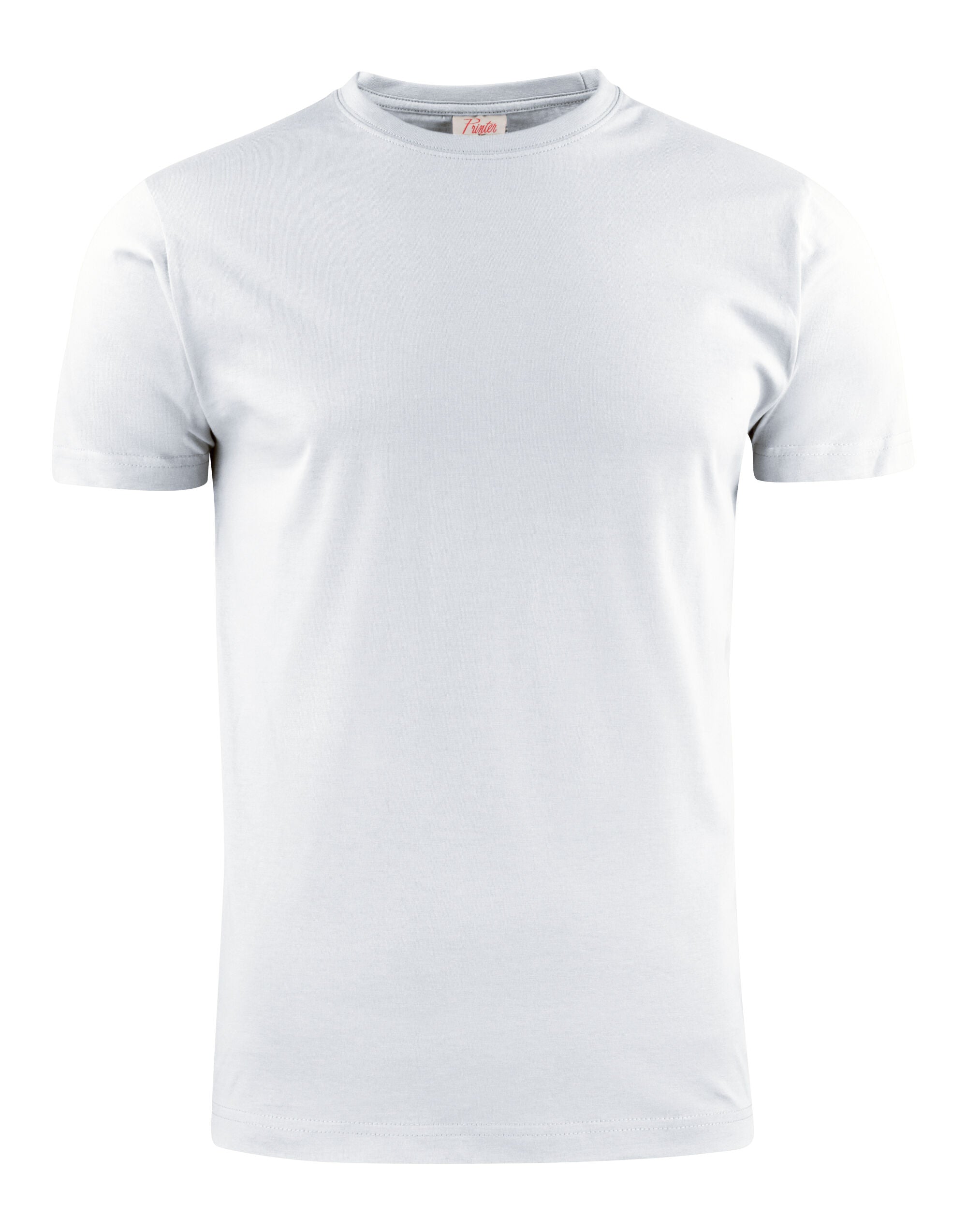 Printer Mens Light T Shirt RSX PE2264027 - White - Customisable T-Shirt