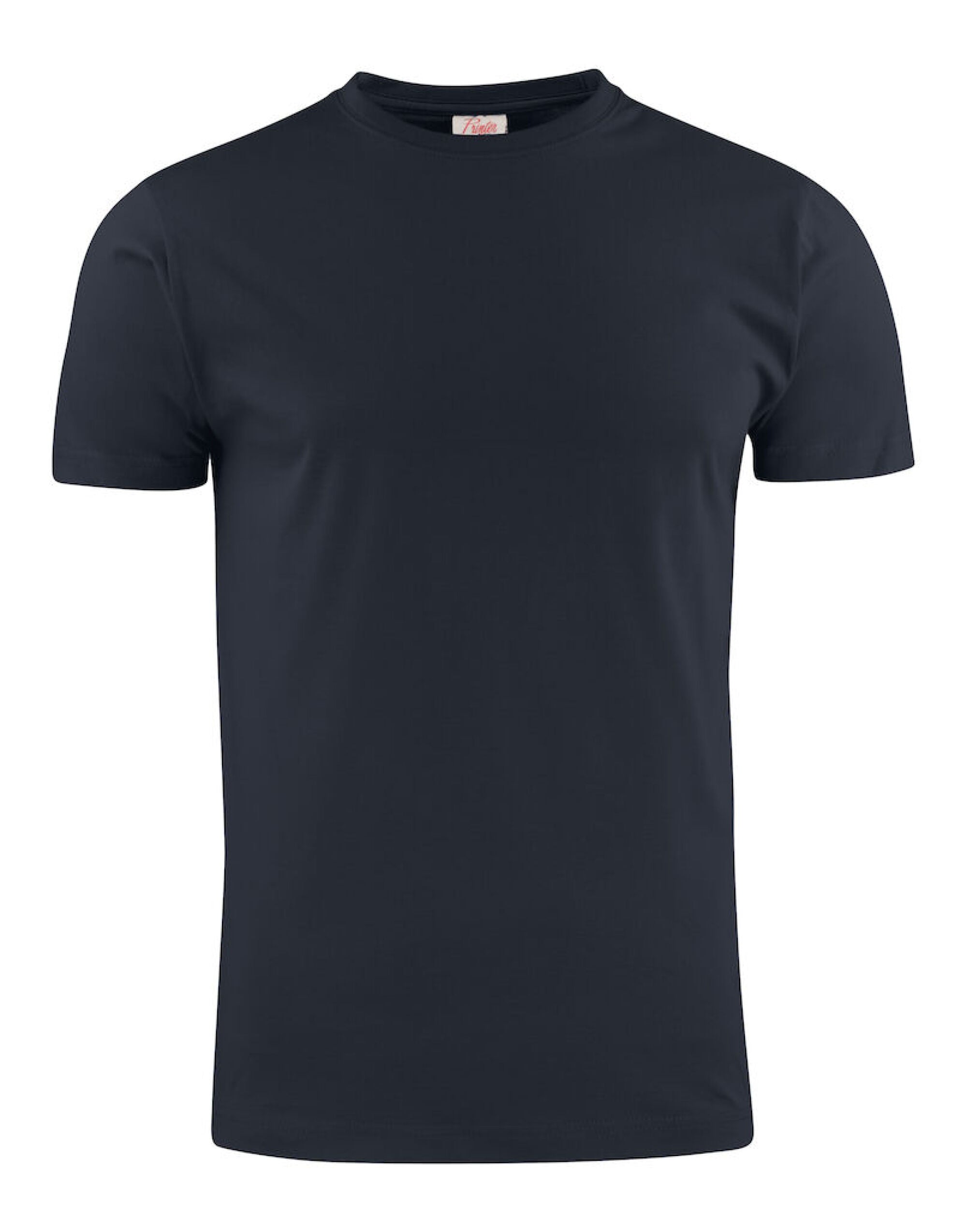 Printer EShort Sleeveentials Heavier Pro T Shirt PE2264032 - Dark Navy - Customisable T-Shirt