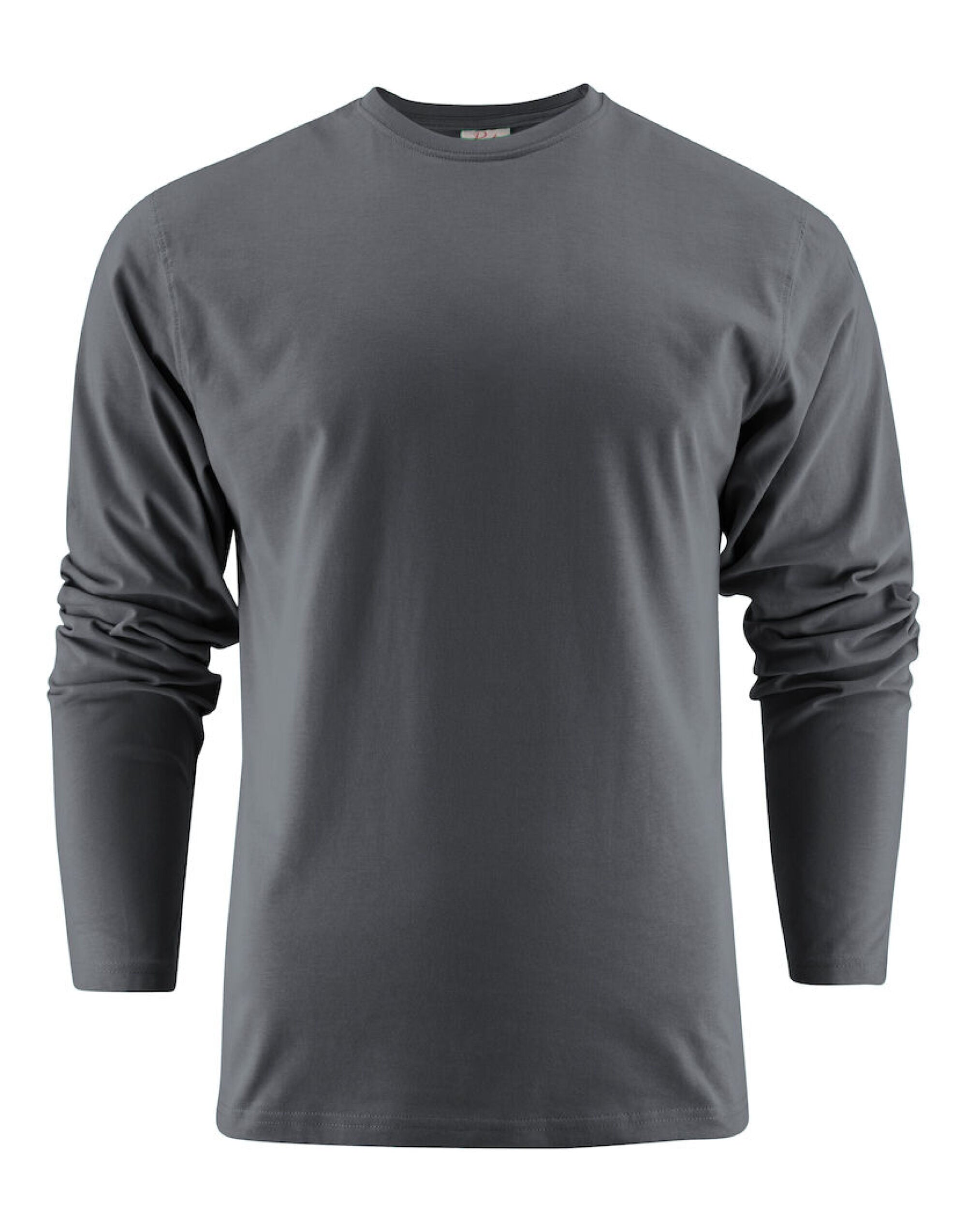 Printer EShort Sleeveentials Unisex Heavier Pro LS PE2264034 - Steel Grey - Customisable T-Shirt