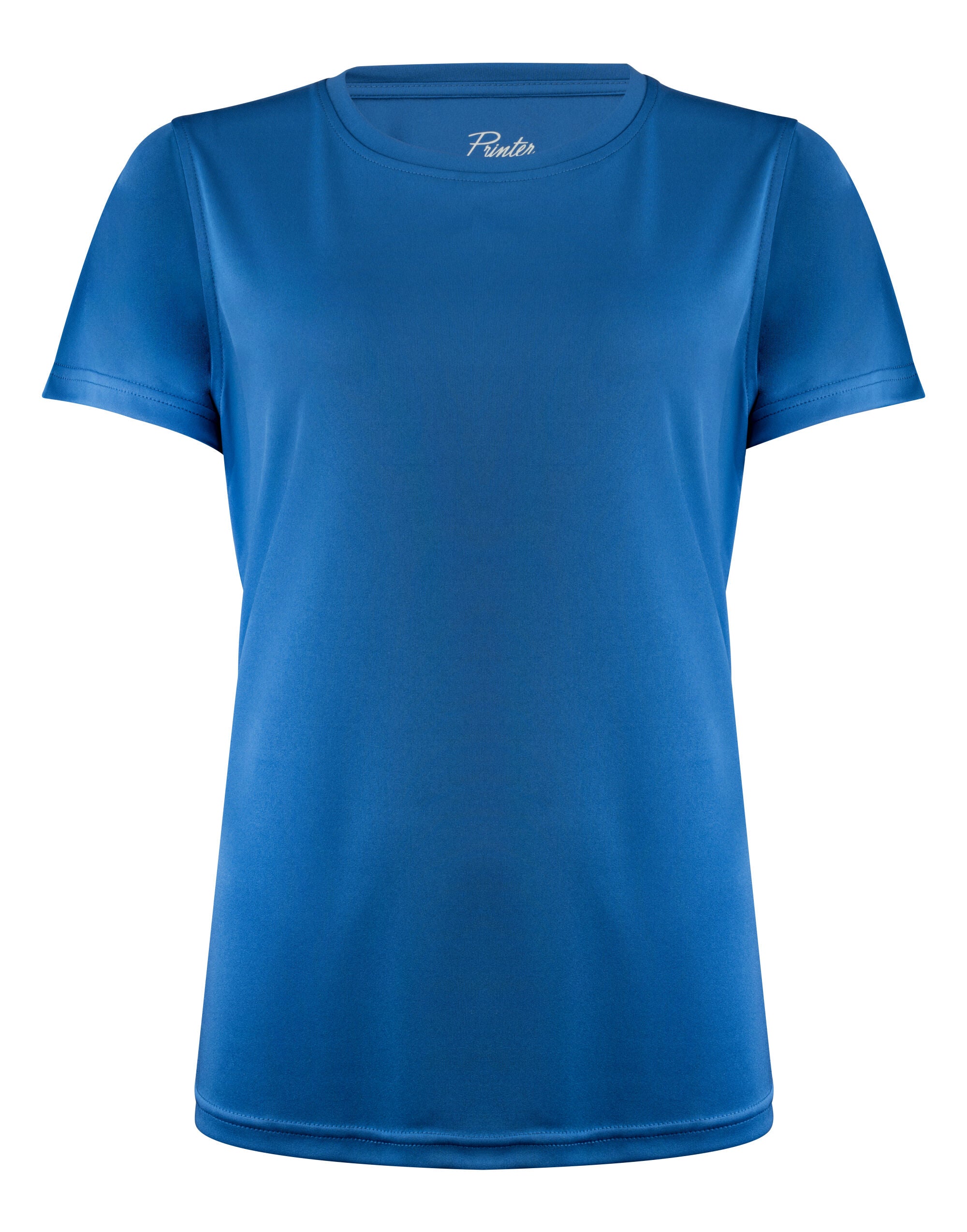 Printer Red Ladies Run T Shirt PR2264026 - Bright Blue - Customisable T-Shirt