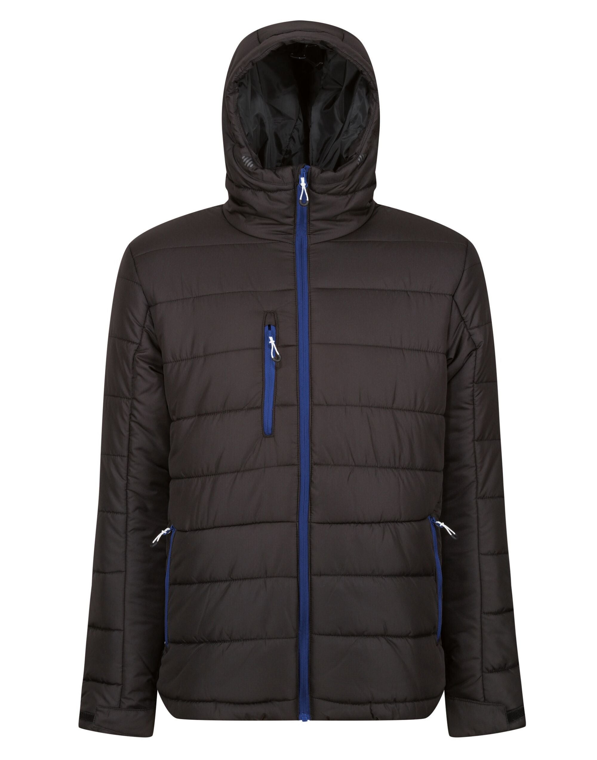Regatta Professional Regatta Mens Navigate Thermal Jacket TRA241 - Black New Royal - Customisable Jacket