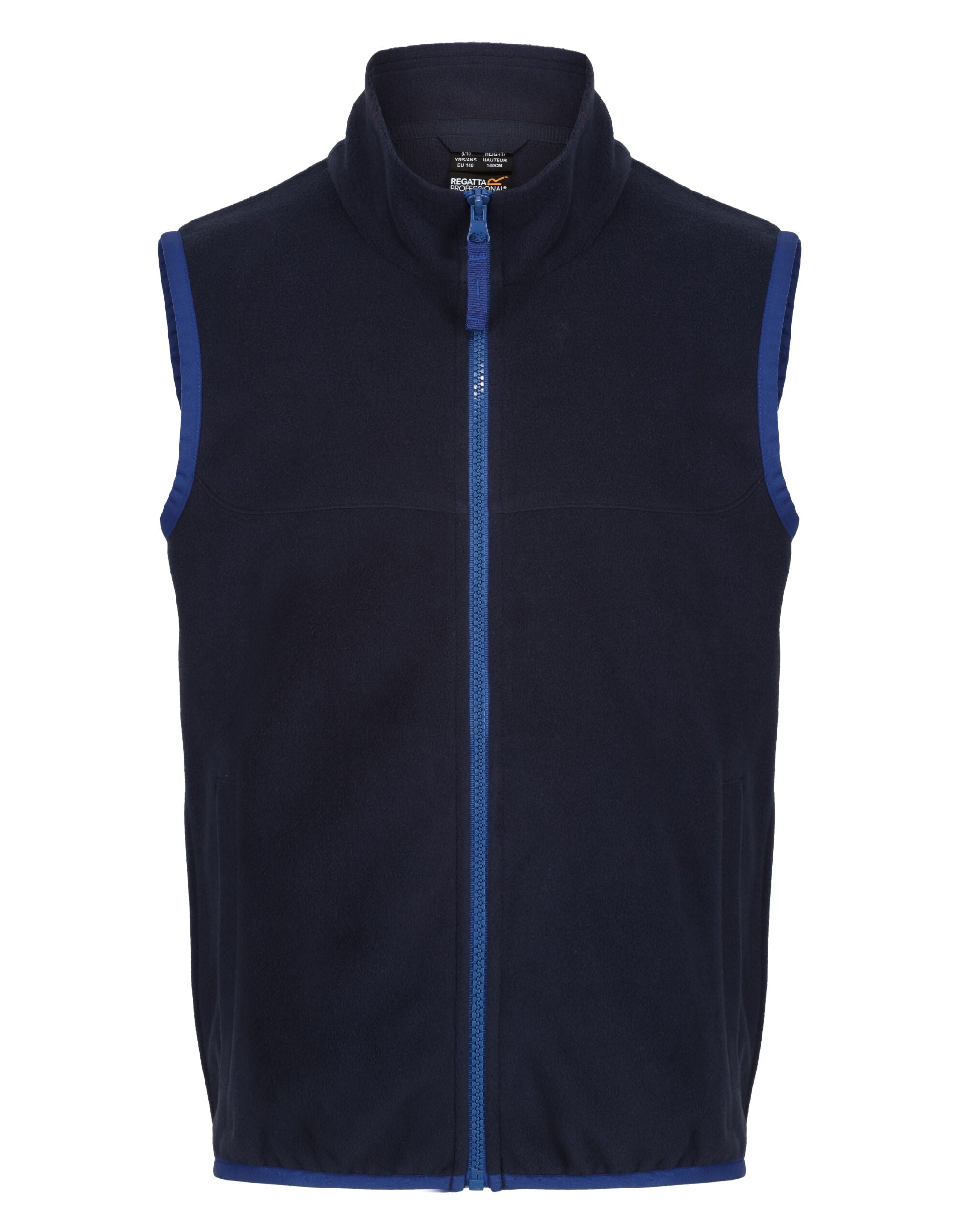 Regatta Junior Micro Fleece Bodywarmer TRA883 - Navy New Royal - Customisable Bodywarmers