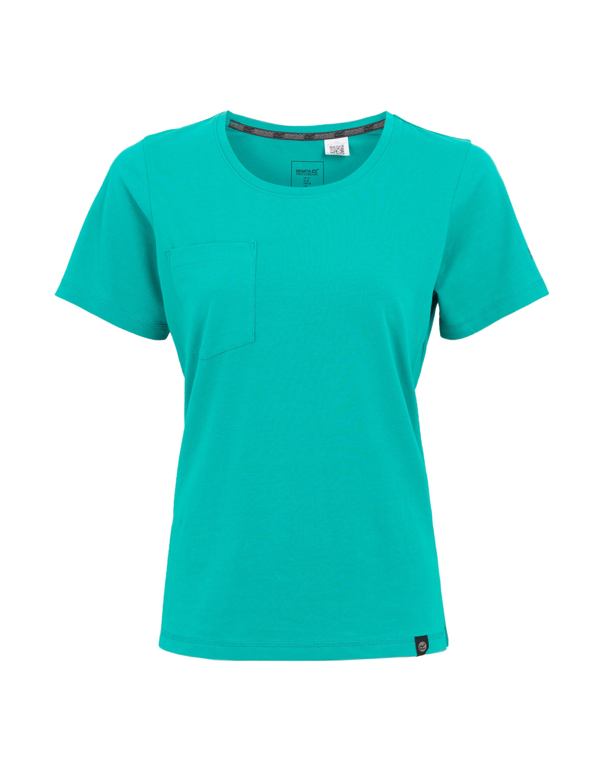 Regatta ProfeShort Sleeveional Regatta Ladies Ada Cotton Stretch TShirt TRS242 - Wilderness Green - Customisable T-Shirt