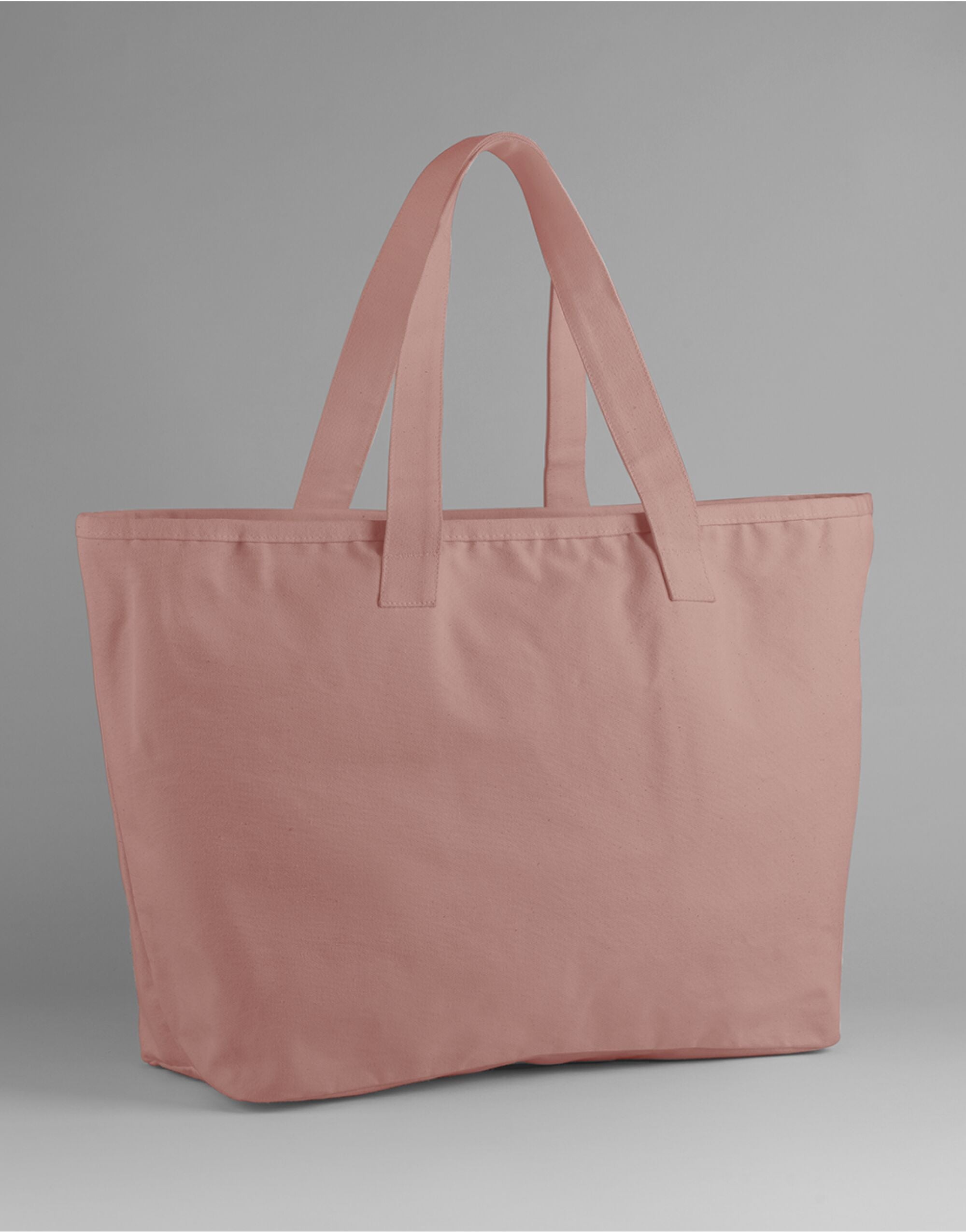 Westford Mill Oversized Canvas Tote Bag W606 - Rose O S - Customisable Bags