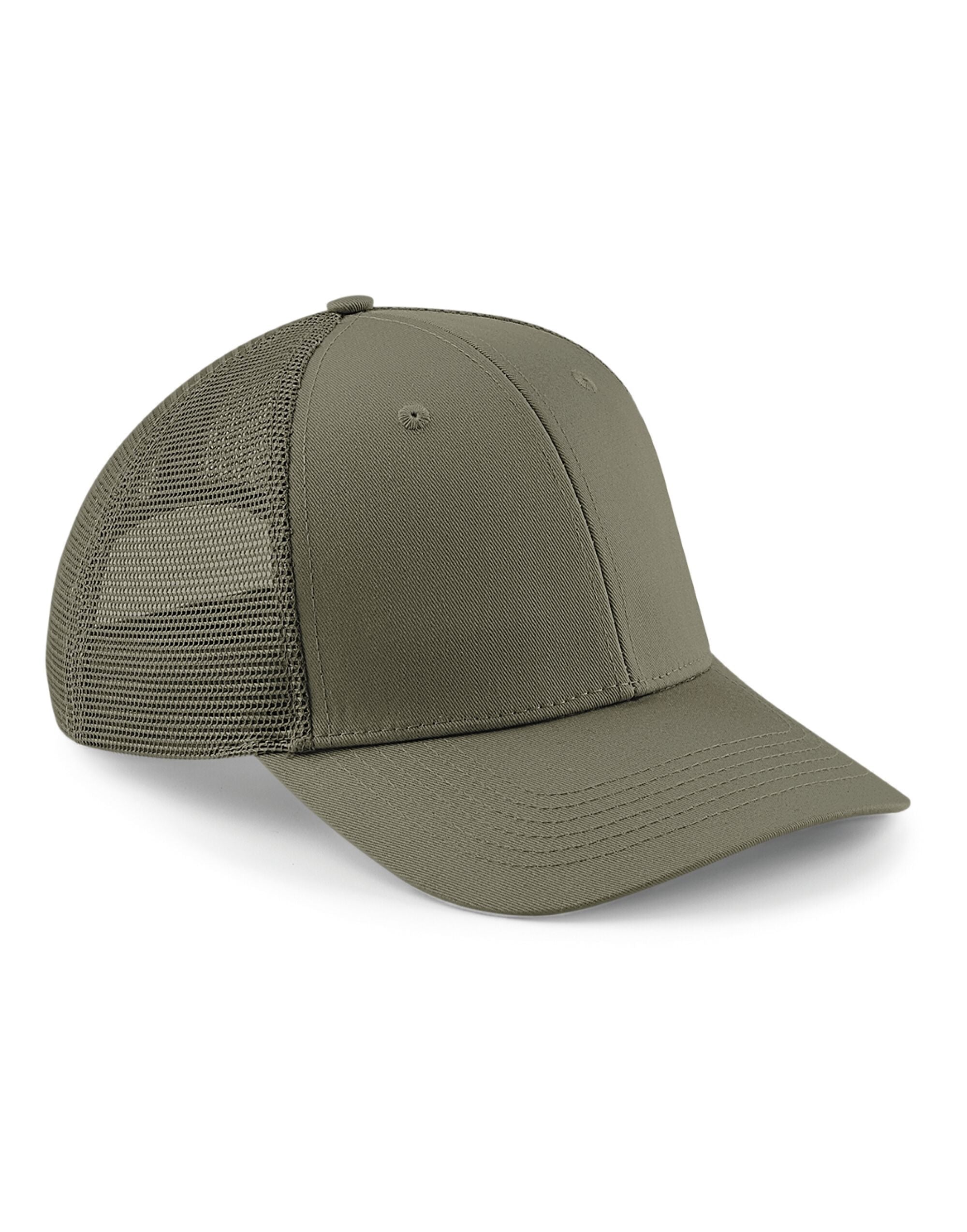 Beechfield Urbanwear Trucker B646 - Olive Green O S - Customisable Caps
