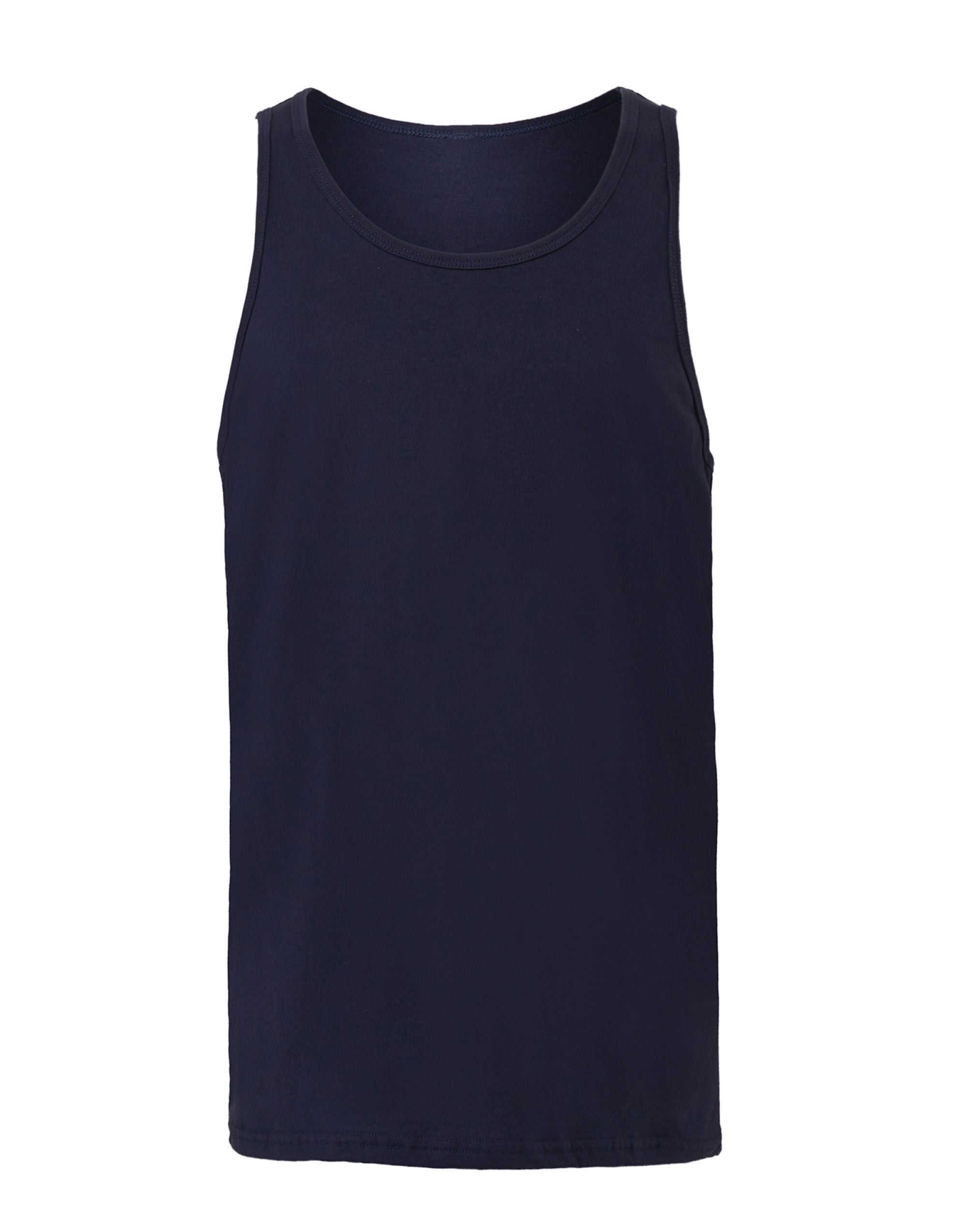 Bella Canvas Unisex Jersey Tank CA3480 - Navy - Customisable T-Shirt