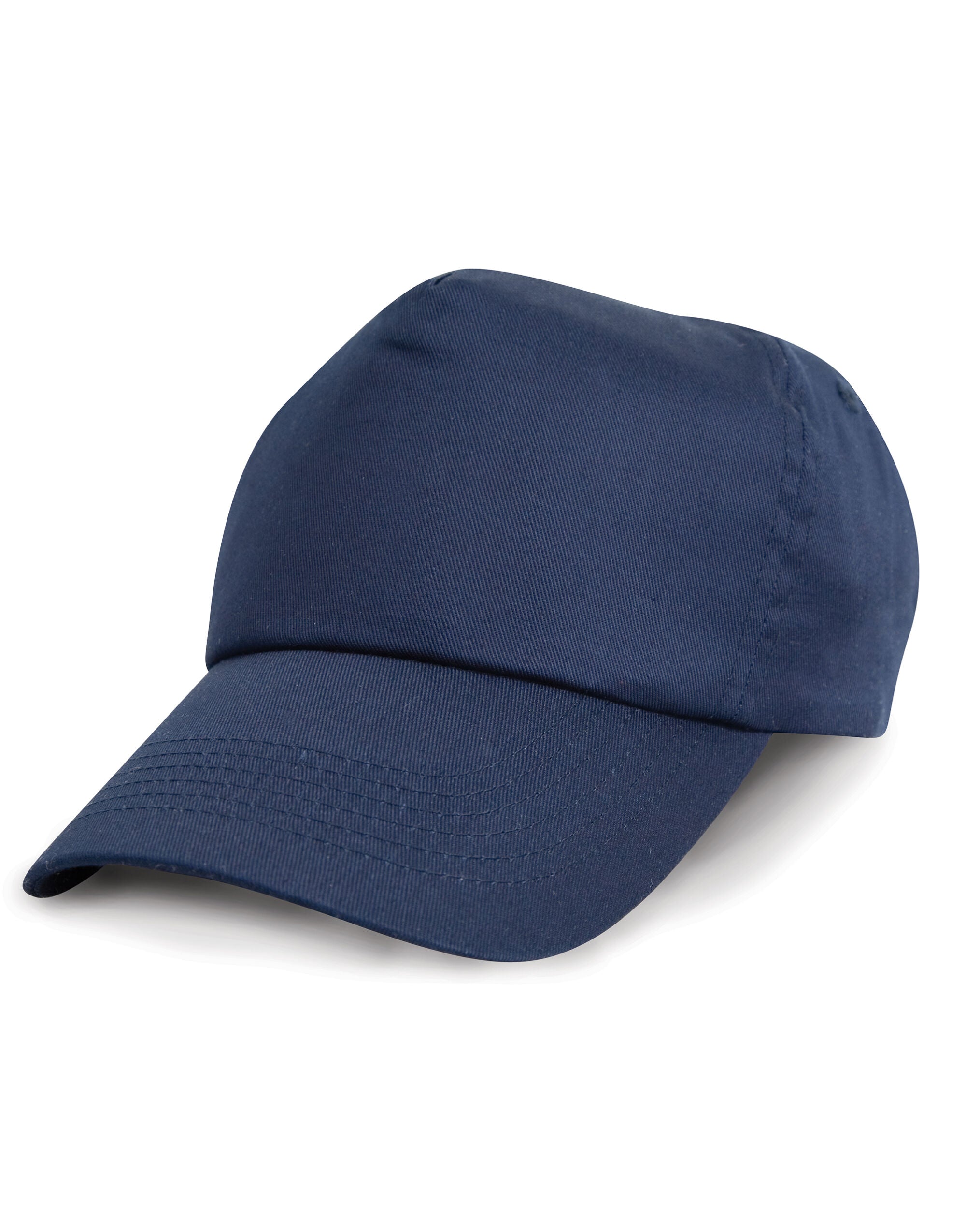 Result Junior Cotton Cap RC05J - Navy O S - Customisable Caps