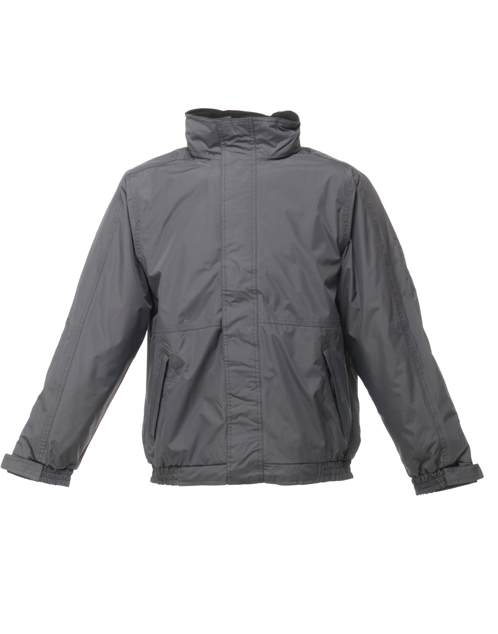 Regatta Professional Regatta Mens Dover Bomber Jacket TRW297 - Seal Grey Black - Customisable Jacket
